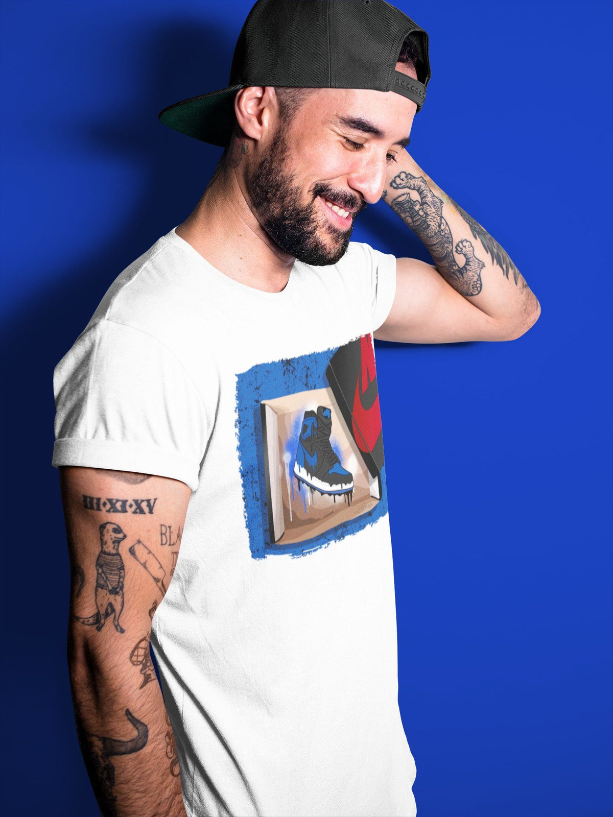 Jordan 1 Royal Black Shirt To Match Jordans New Kicks Sneaker Tees Jordan 1 Royal Black Drip Gear Zone Sneaker Matching Clothing Unisex Shirts