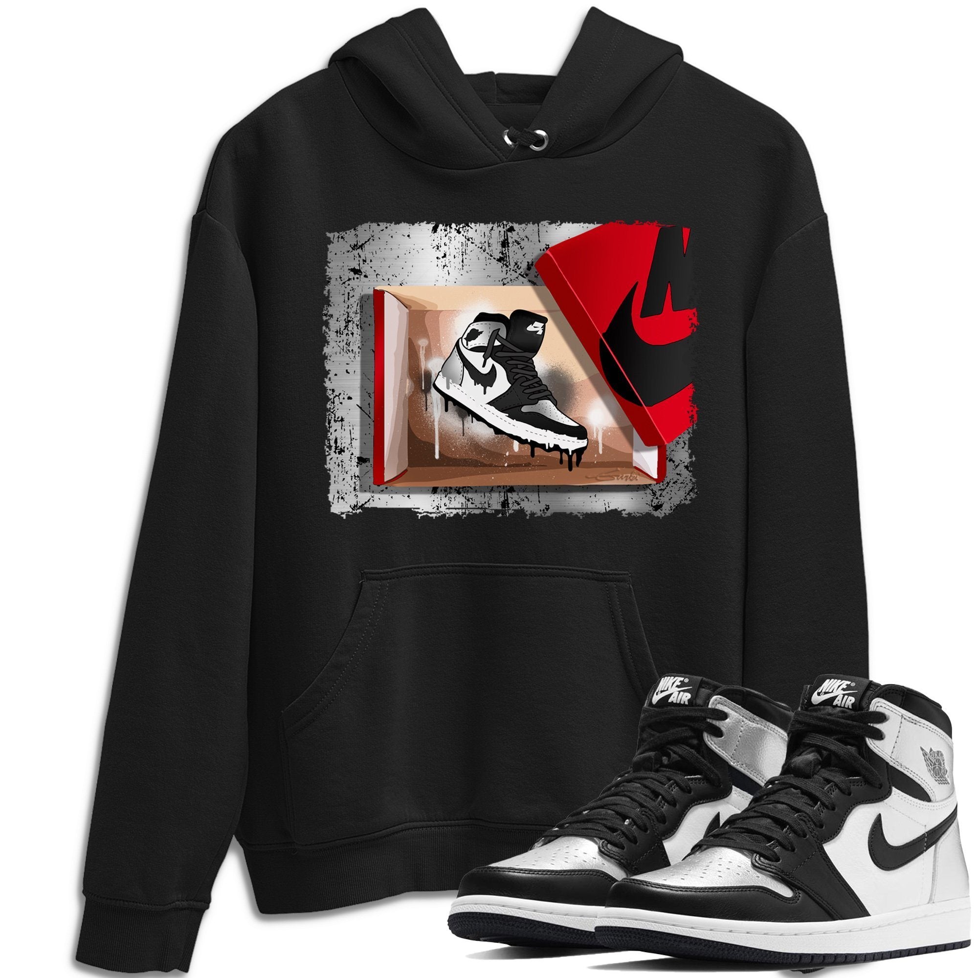 Jordan 1 Silver Toe Shirt To Match Jordans New Kicks Sneaker Tees Jordan 1 Silver Toe Drip Gear Zone Sneaker Matching Clothing Unisex Shirts