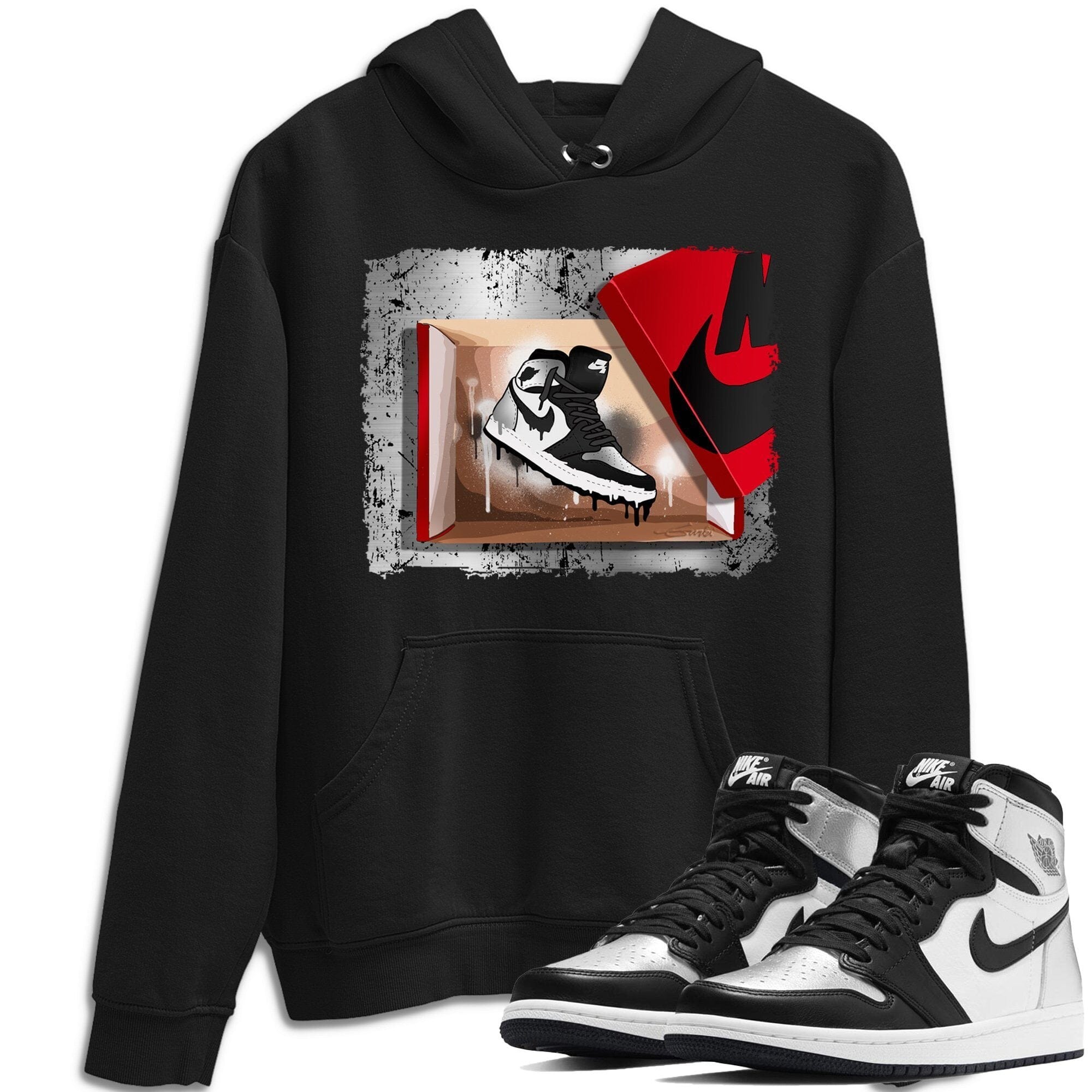 Jordan 1 Silver Toe Shirt To Match Jordans New Kicks Sneaker Tees Jordan 1 Silver Toe Drip Gear Zone Sneaker Matching Clothing Unisex Shirts
