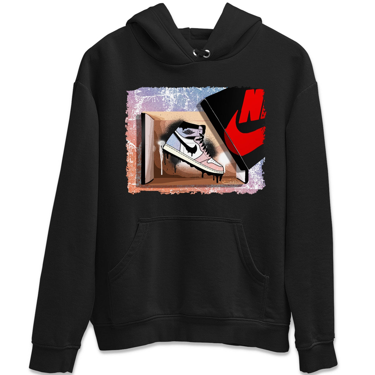 Air Jordan 1 Skyline Shirt To Match Jordans New Kicks Sneaker Tees Air Jordan 1 High OG Skyline Drip Gear Zone Sneaker Matching Clothing Unisex Shirts Black 2