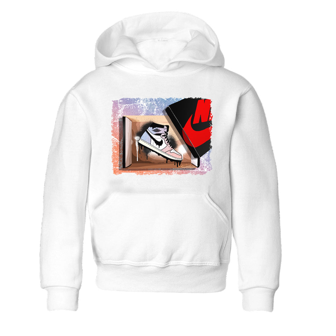 Air Jordan 1 Skyline Shirt To Match Jordans New Kicks Sneaker Tees Air Jordan 1 High OG Skyline Drip Gear Zone Sneaker Matching Clothing Kids Shirts White 2