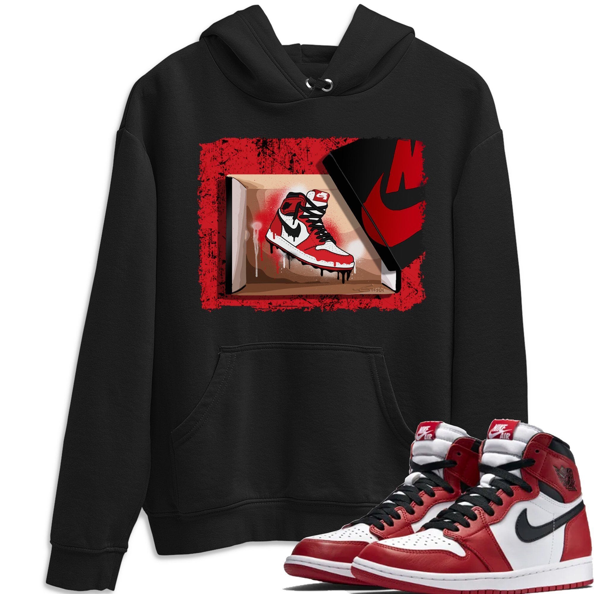 Jordan 1 Varsity Red Shirt To Match Jordans New Kicks Sneaker Tees Jordan 1 Varsity Red Drip Gear Zone Sneaker Matching Clothing Unisex Shirts