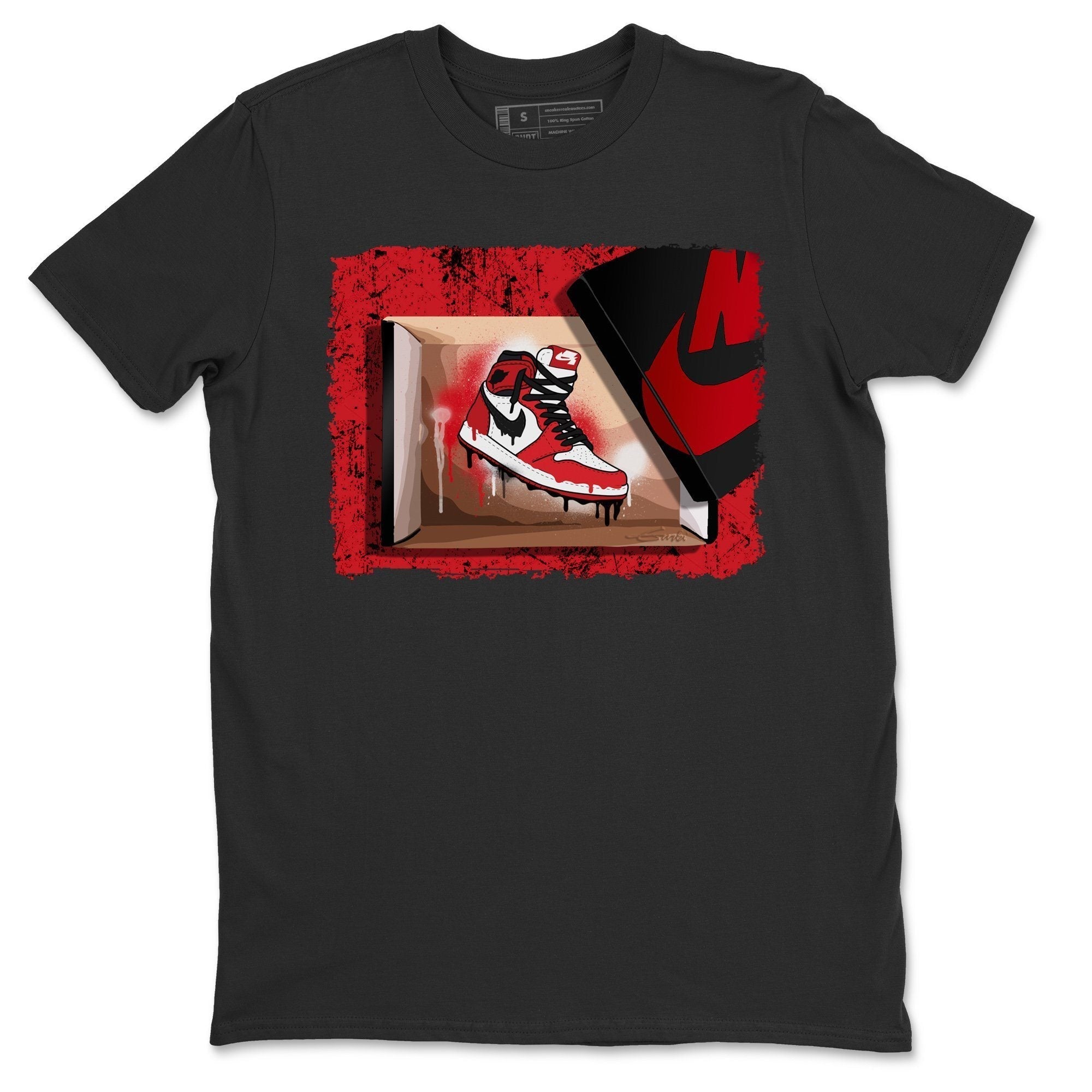 Jordan 1 Varsity Red Shirt To Match Jordans New Kicks Sneaker Tees Jordan 1 Varsity Red Drip Gear Zone Sneaker Matching Clothing Unisex Shirts