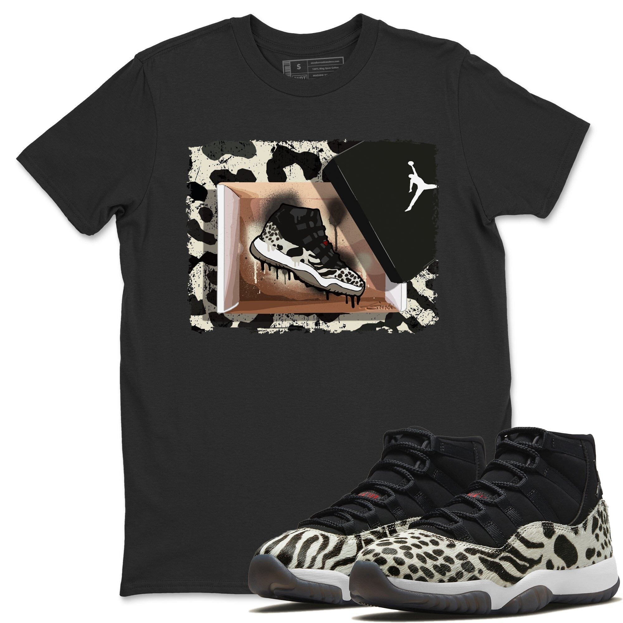 Jordan 11 Animal Instinct Shirt To Match Jordans New Kicks Sneaker Tees Jordan 11 Animal Instinct Drip Gear Zone Sneaker Matching Clothing Unisex Shirts