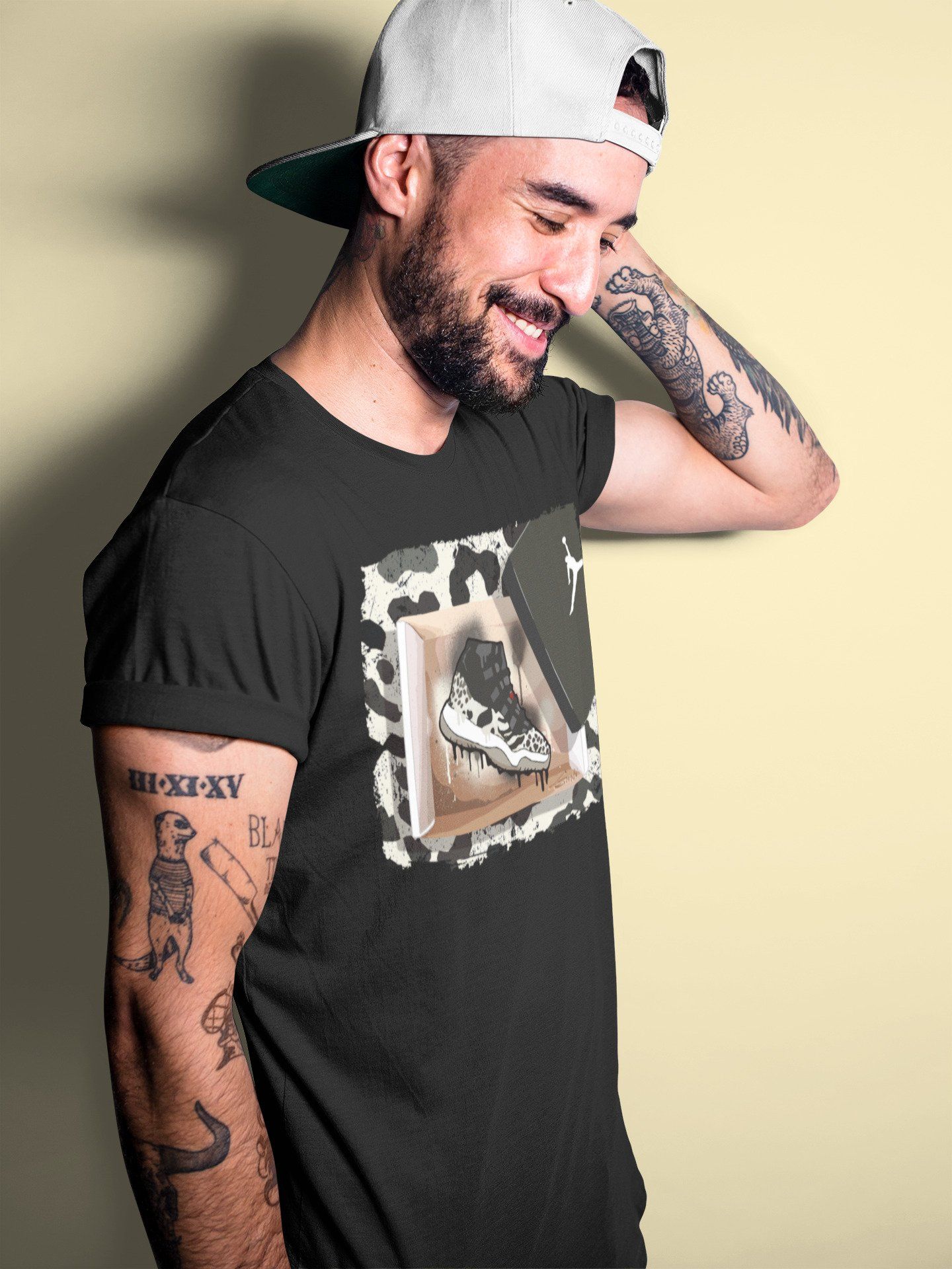 Jordan 11 Animal Instinct Shirt To Match Jordans New Kicks Sneaker Tees Jordan 11 Animal Instinct Drip Gear Zone Sneaker Matching Clothing Unisex Shirts