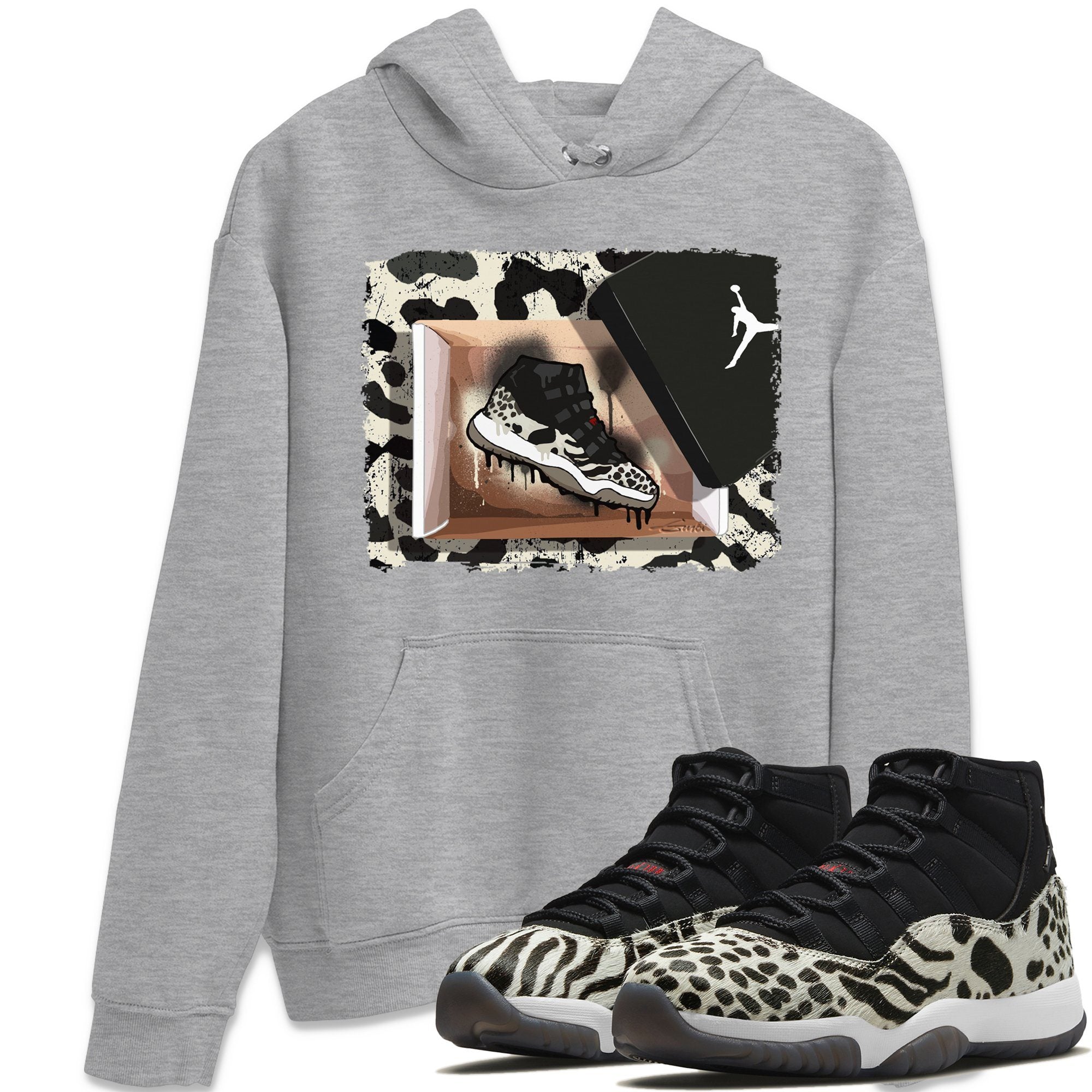Jordan 11 Animal Instinct Shirt To Match Jordans New Kicks Sneaker Tees Jordan 11 Animal Instinct Drip Gear Zone Sneaker Matching Clothing Unisex Shirts