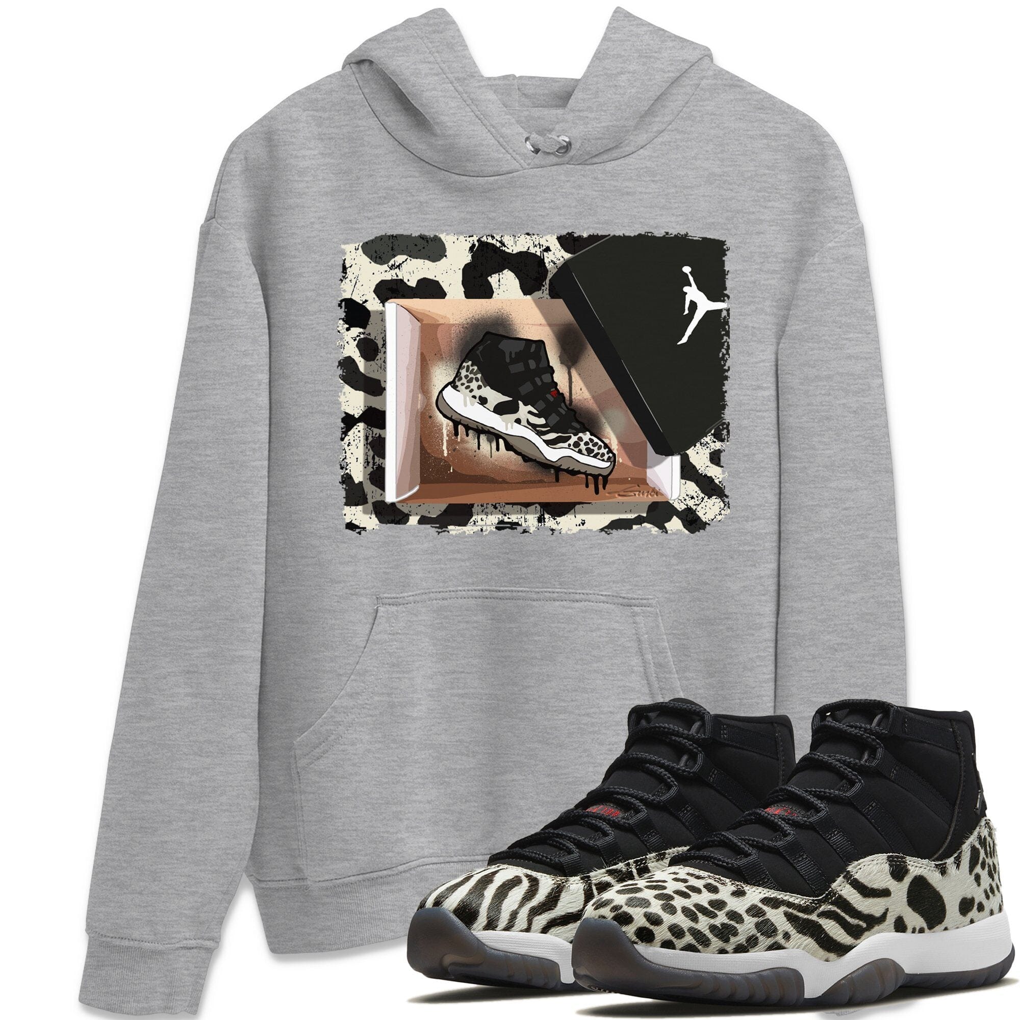 Jordan 11 Animal Instinct Shirt To Match Jordans New Kicks Sneaker Tees Jordan 11 Animal Instinct Drip Gear Zone Sneaker Matching Clothing Unisex Shirts