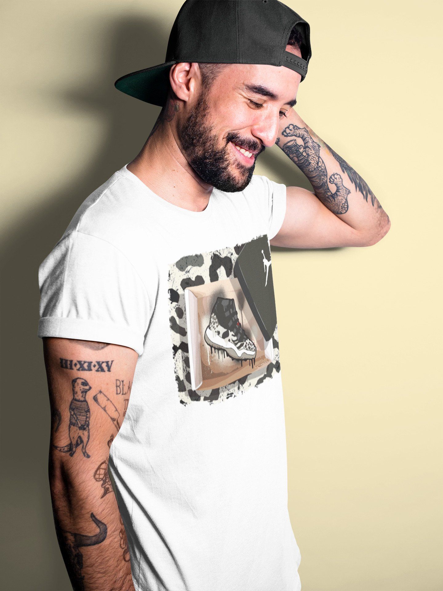 Jordan 11 Animal Instinct Shirt To Match Jordans New Kicks Sneaker Tees Jordan 11 Animal Instinct Drip Gear Zone Sneaker Matching Clothing Unisex Shirts