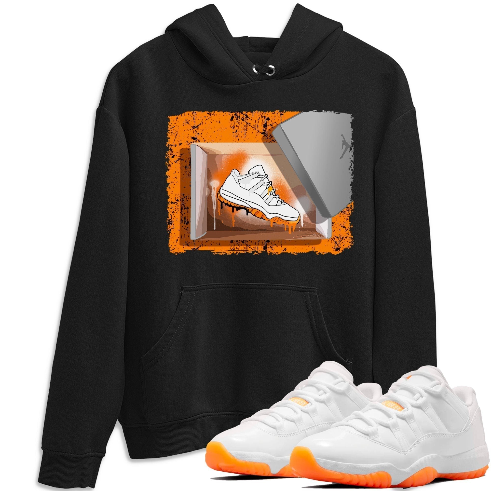Jordan 11 Citrus Shirt To Match Jordans New Kicks Sneaker Tees Jordan 11 Citrus Drip Gear Zone Sneaker Matching Clothing Unisex Shirts