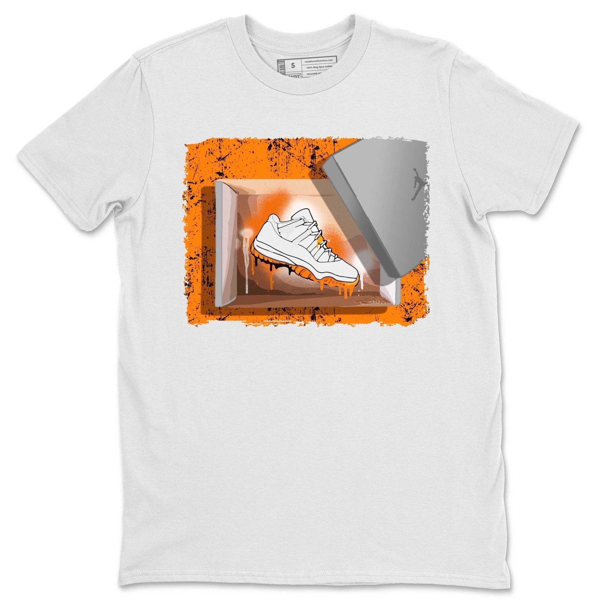 Jordan 11 Citrus Shirt To Match Jordans New Kicks Sneaker Tees Jordan 11 Citrus Drip Gear Zone Sneaker Matching Clothing Unisex Shirts