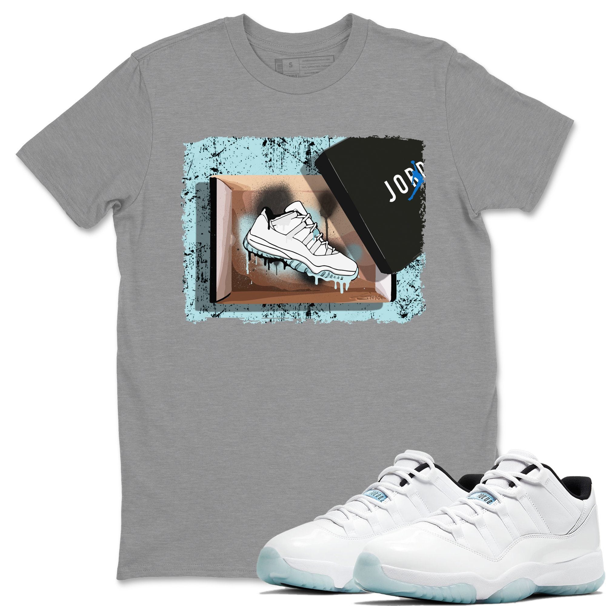 Jordan 11 Legend Blue Shirt To Match Jordans New Kicks Sneaker Tees Jordan 11 Legend Blue Drip Gear Zone Sneaker Matching Clothing Unisex Shirts