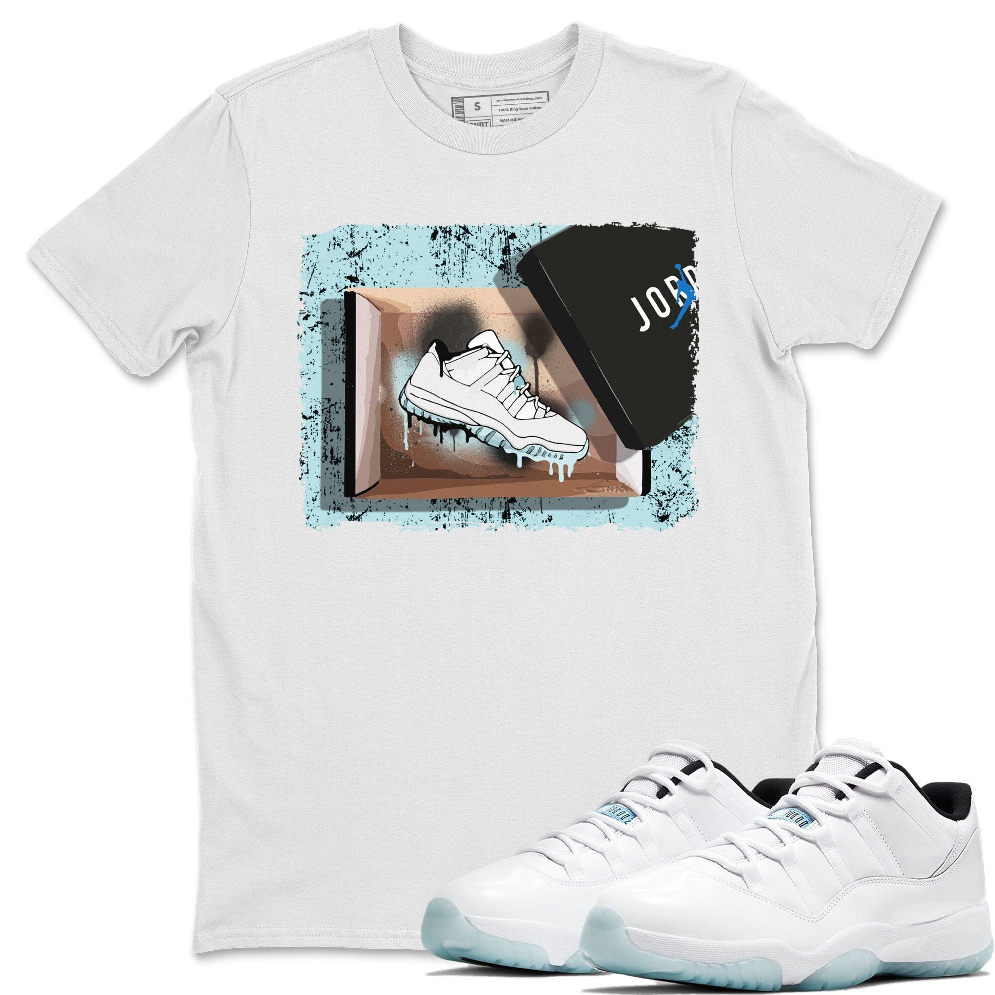 Jordan 11 Legend Blue Shirt To Match Jordans New Kicks Sneaker Tees Jordan 11 Legend Blue Drip Gear Zone Sneaker Matching Clothing Unisex Shirts