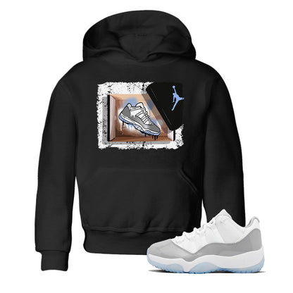 Air Jordan 11 White Cement Sneaker Match Tees New Kicks Streetwear Sneaker Shirt Jordan 11 Retro White Cement Sneaker Release Tees Kids Shirts Black 1