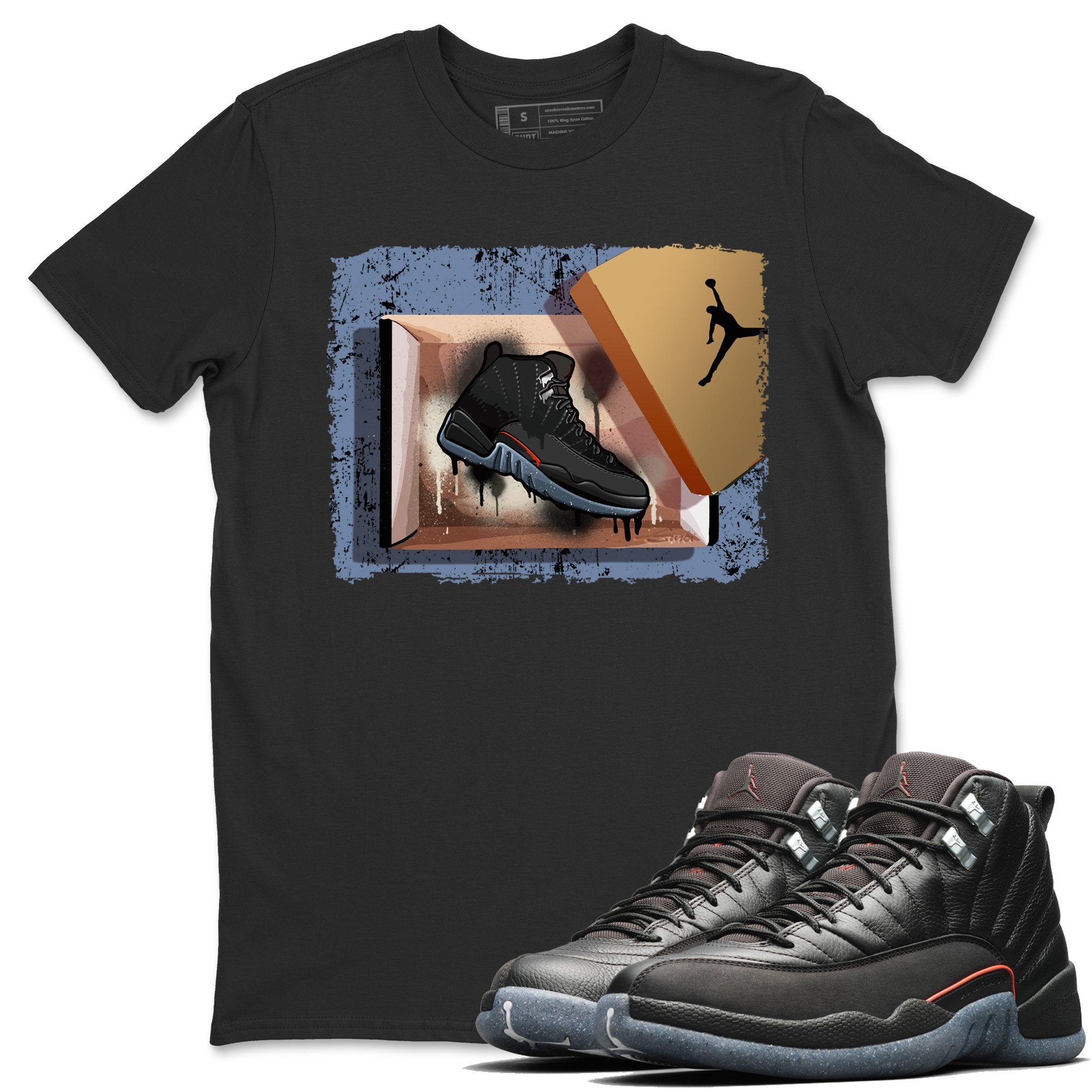 Jordan 12 Grind Shirt To Match Jordans New Kicks Sneaker Tees Jordan 12 Grind Drip Gear Zone Sneaker Matching Clothing Unisex Shirts