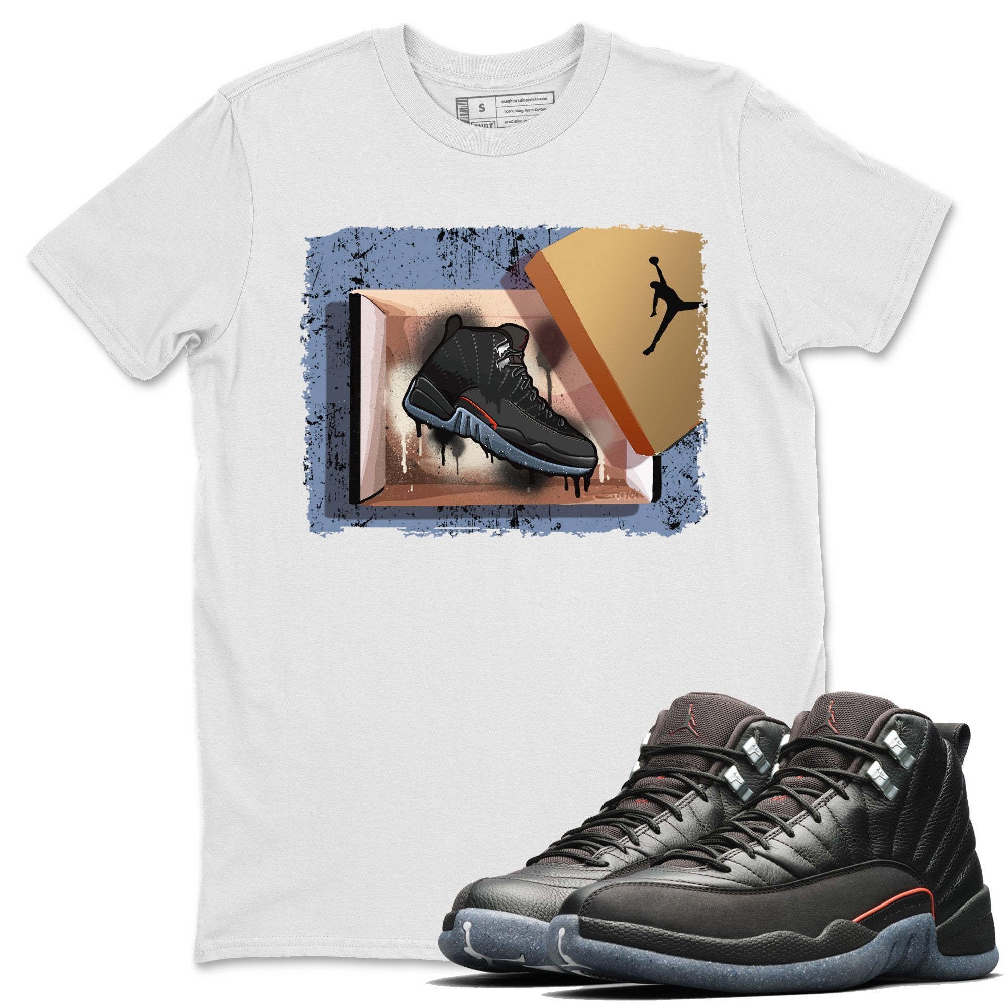 Jordan 12 Grind Shirt To Match Jordans New Kicks Sneaker Tees Jordan 12 Grind Drip Gear Zone Sneaker Matching Clothing Unisex Shirts