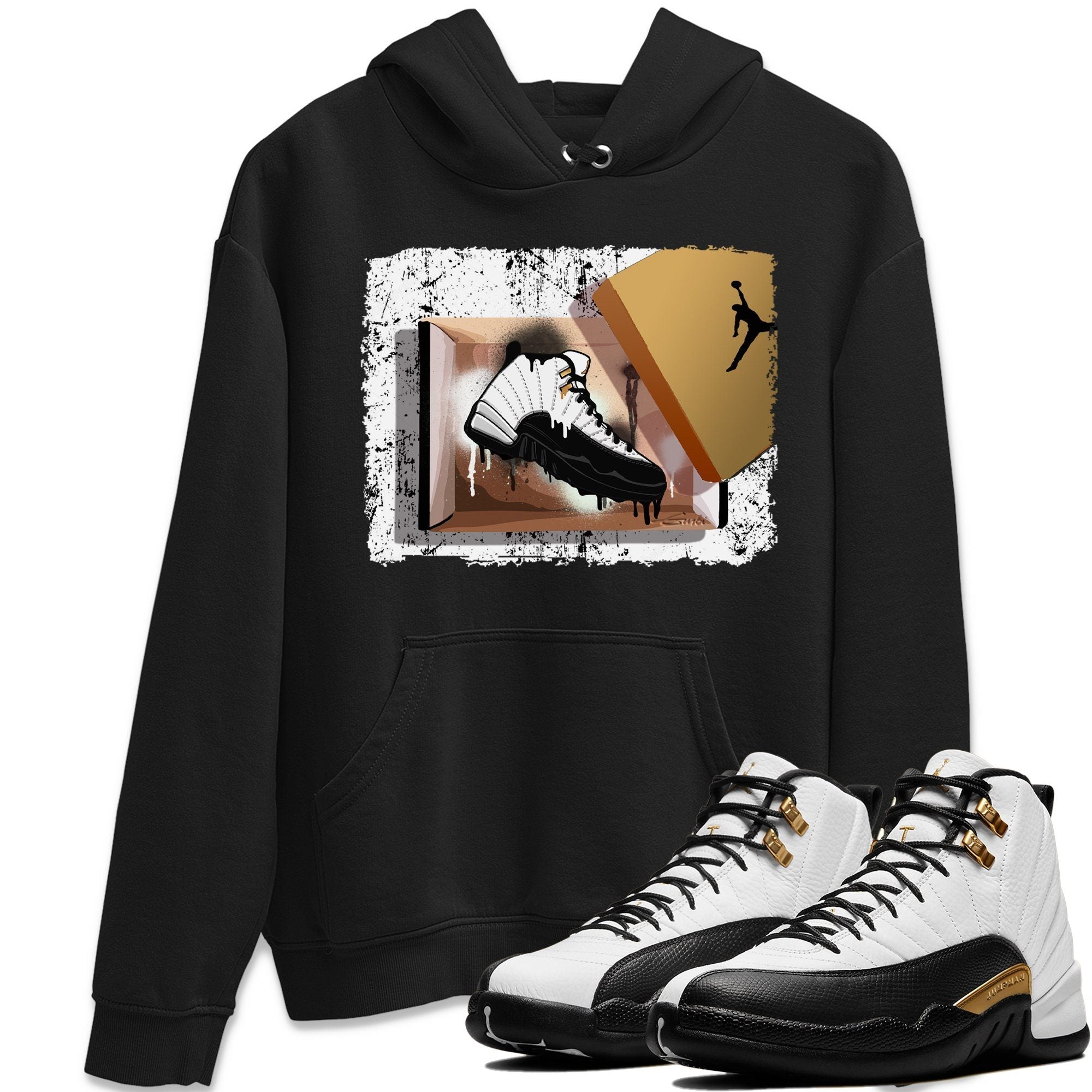 Jordan 12 Royalty Shirt To Match Jordans New Kicks Sneaker Tees Jordan 12 Royalty Drip Gear Zone Sneaker Matching Clothing Unisex Shirts