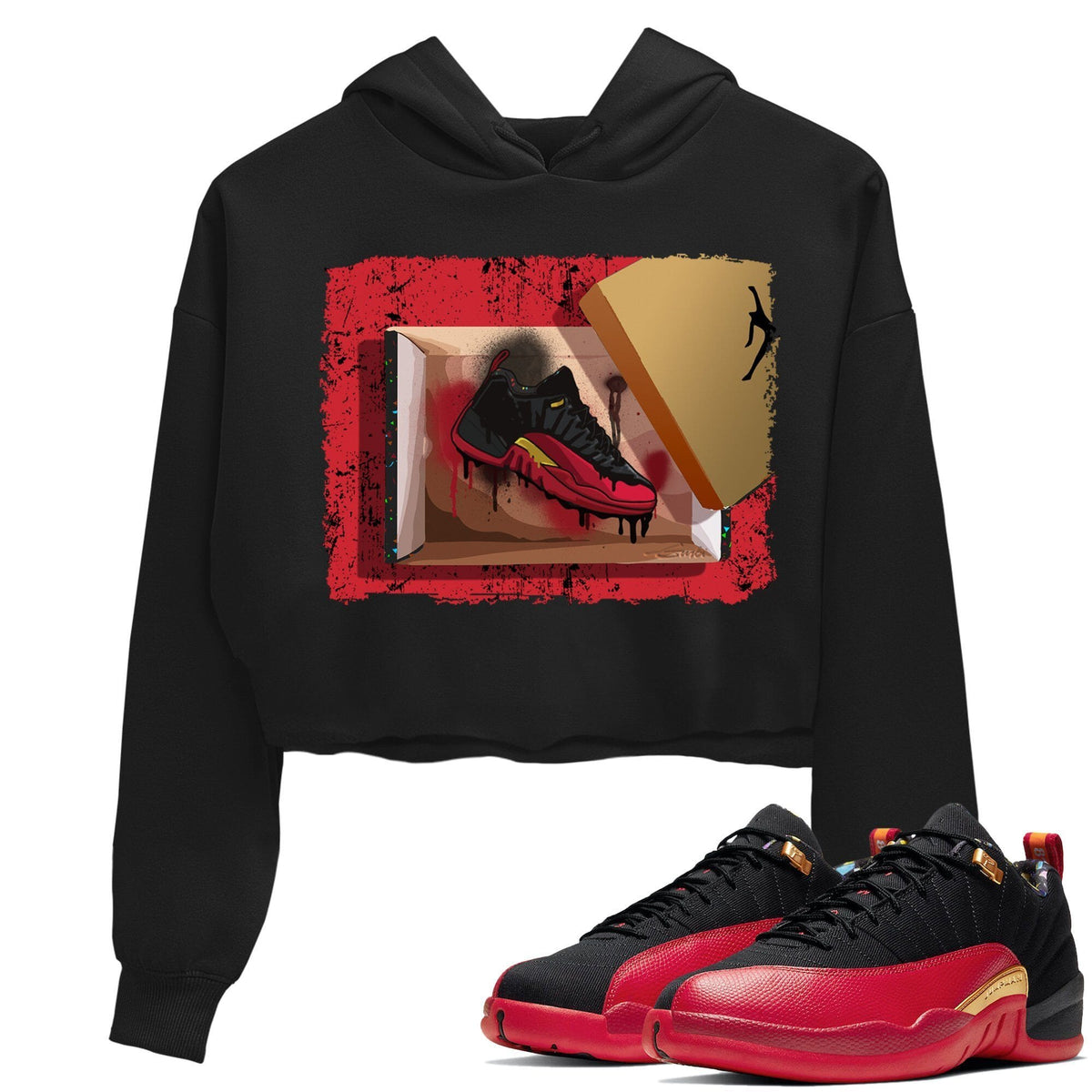 Jordan 12 Super Bowl Sneaker Matching T-Shirt New Kicks Sneaker Tees Jordan 12 Super Bowl Sneaker Release Tees Women's Shirts