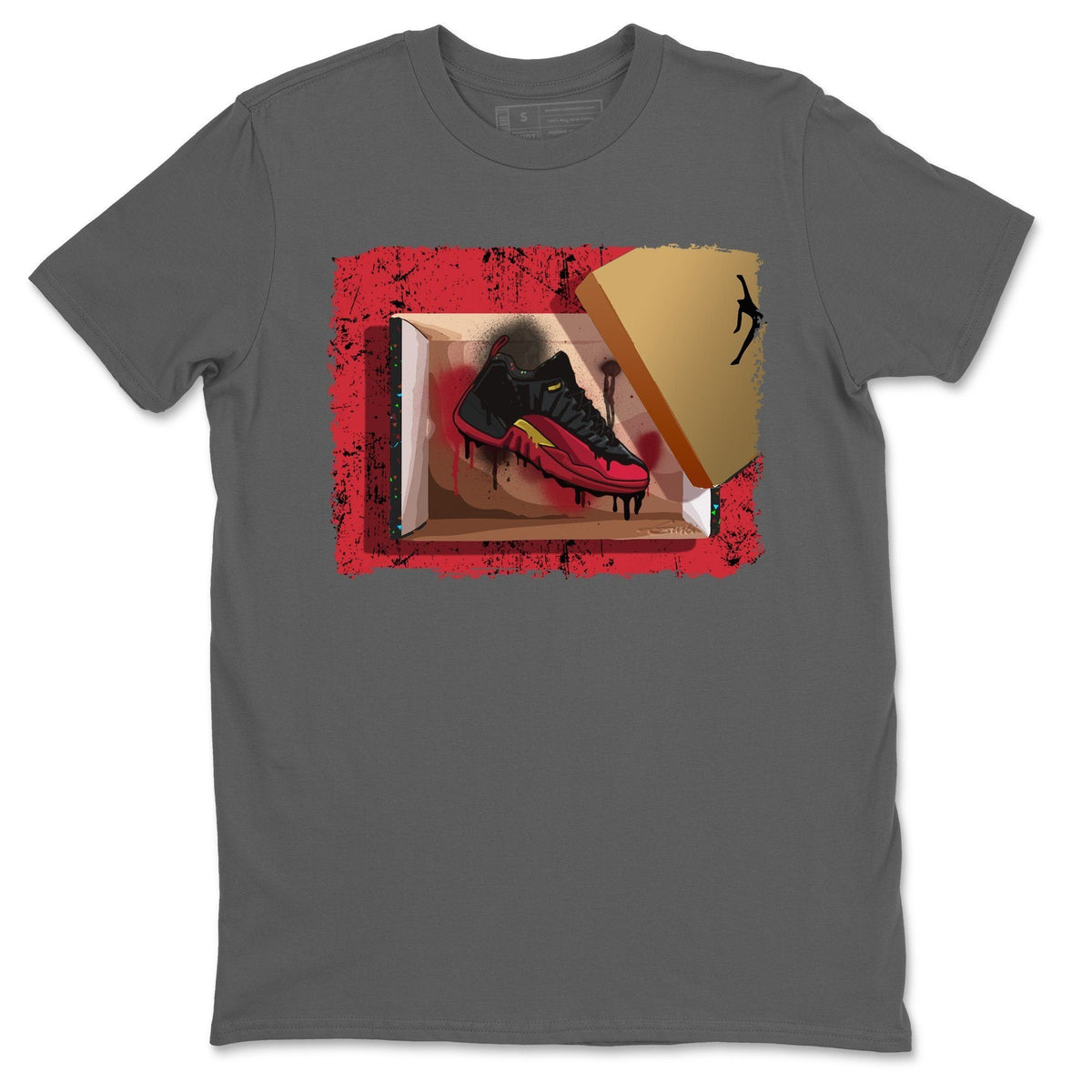 Jordan 12 Super Bowl Shirt To Match Jordans New Kicks Sneaker Tees Jordan 12 Super Bowl Drip Gear Zone Sneaker Matching Clothing Unisex Shirts