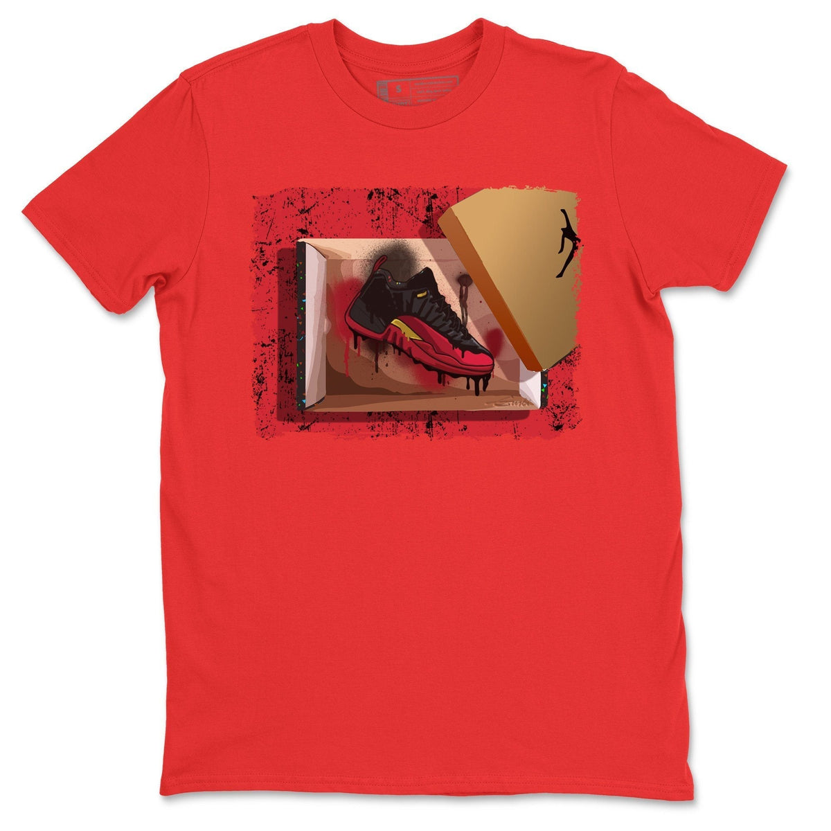 Jordan 12 Super Bowl Shirt To Match Jordans New Kicks Sneaker Tees Jordan 12 Super Bowl Drip Gear Zone Sneaker Matching Clothing Unisex Shirts
