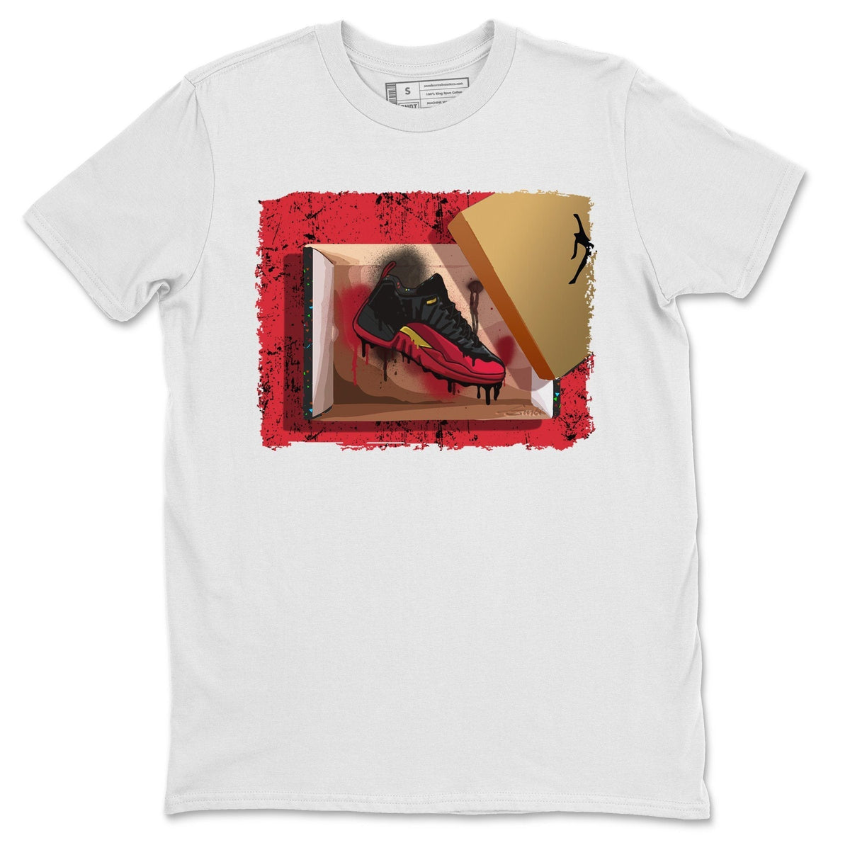 Jordan 12 Super Bowl Shirt To Match Jordans New Kicks Sneaker Tees Jordan 12 Super Bowl Drip Gear Zone Sneaker Matching Clothing Unisex Shirts