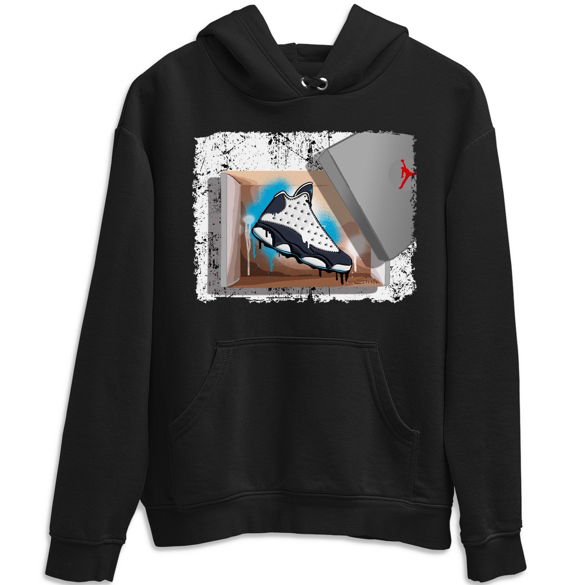 Jordan 13 Obsidian Shirt To Match Jordans New Kicks Sneaker Tees Jordan 13 Obsidian Drip Gear Zone Sneaker Matching Clothing Unisex Shirts