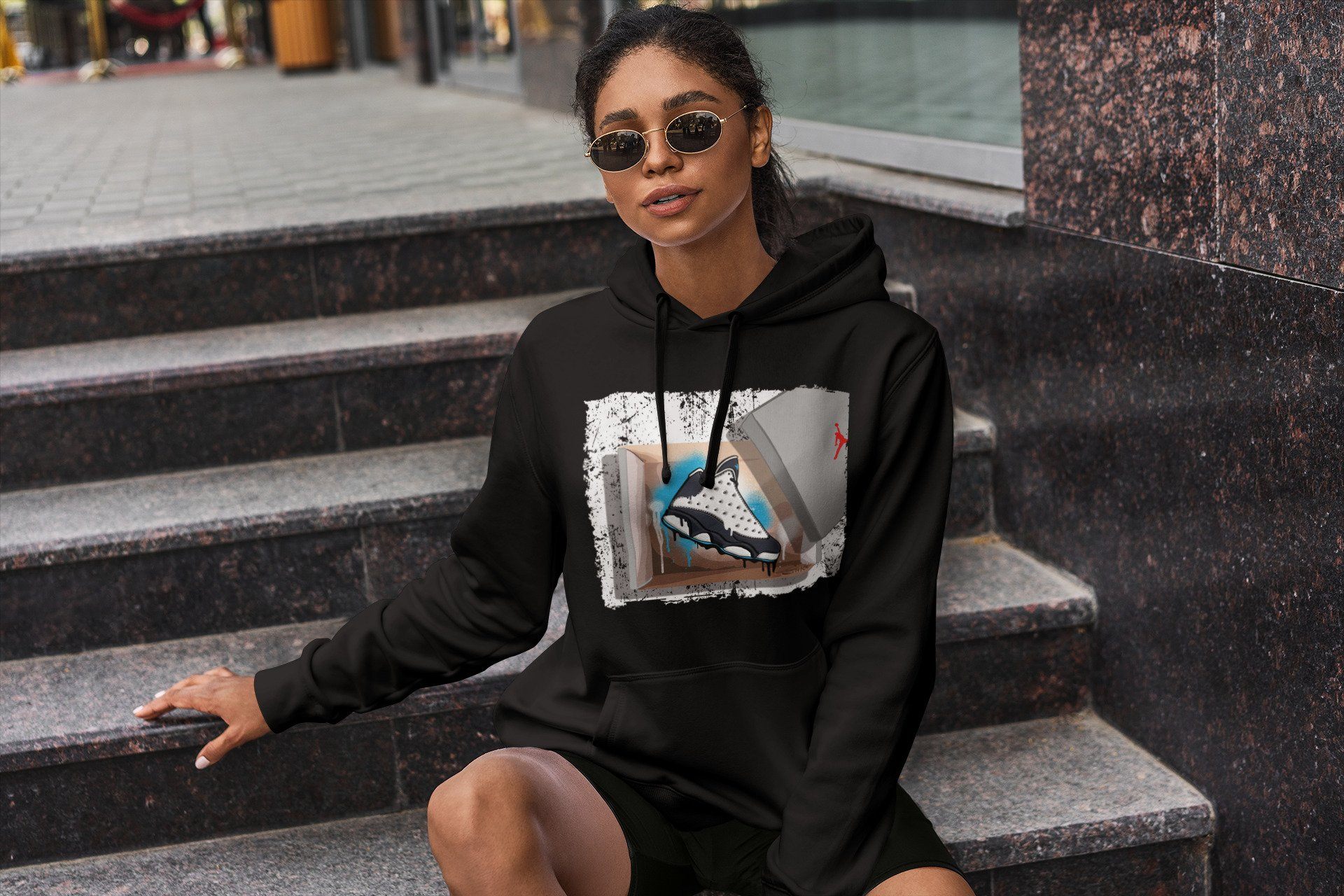 Jordan 13 Obsidian Shirt To Match Jordans New Kicks Sneaker Tees Jordan 13 Obsidian Drip Gear Zone Sneaker Matching Clothing Unisex Shirts