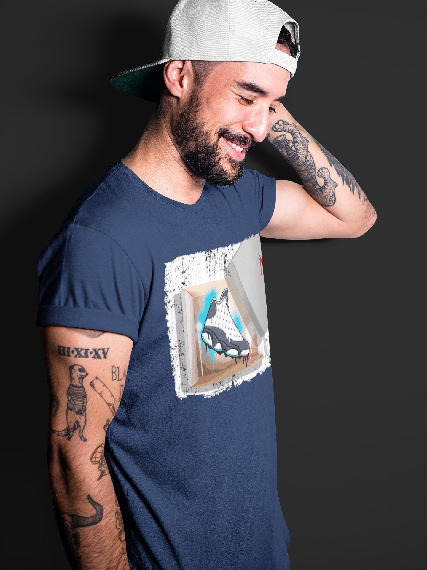 Jordan 13 Obsidian Shirt To Match Jordans New Kicks Sneaker Tees Jordan 13 Obsidian Drip Gear Zone Sneaker Matching Clothing Unisex Shirts