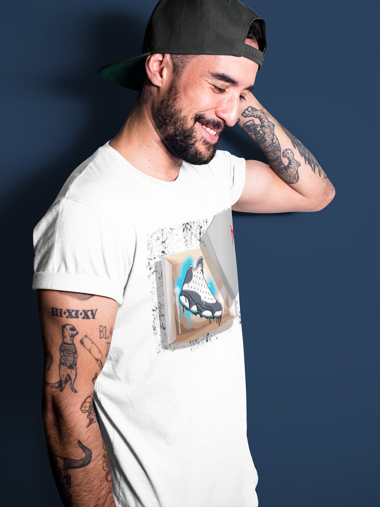 Jordan 13 Obsidian Shirt To Match Jordans New Kicks Sneaker Tees Jordan 13 Obsidian Drip Gear Zone Sneaker Matching Clothing Unisex Shirts