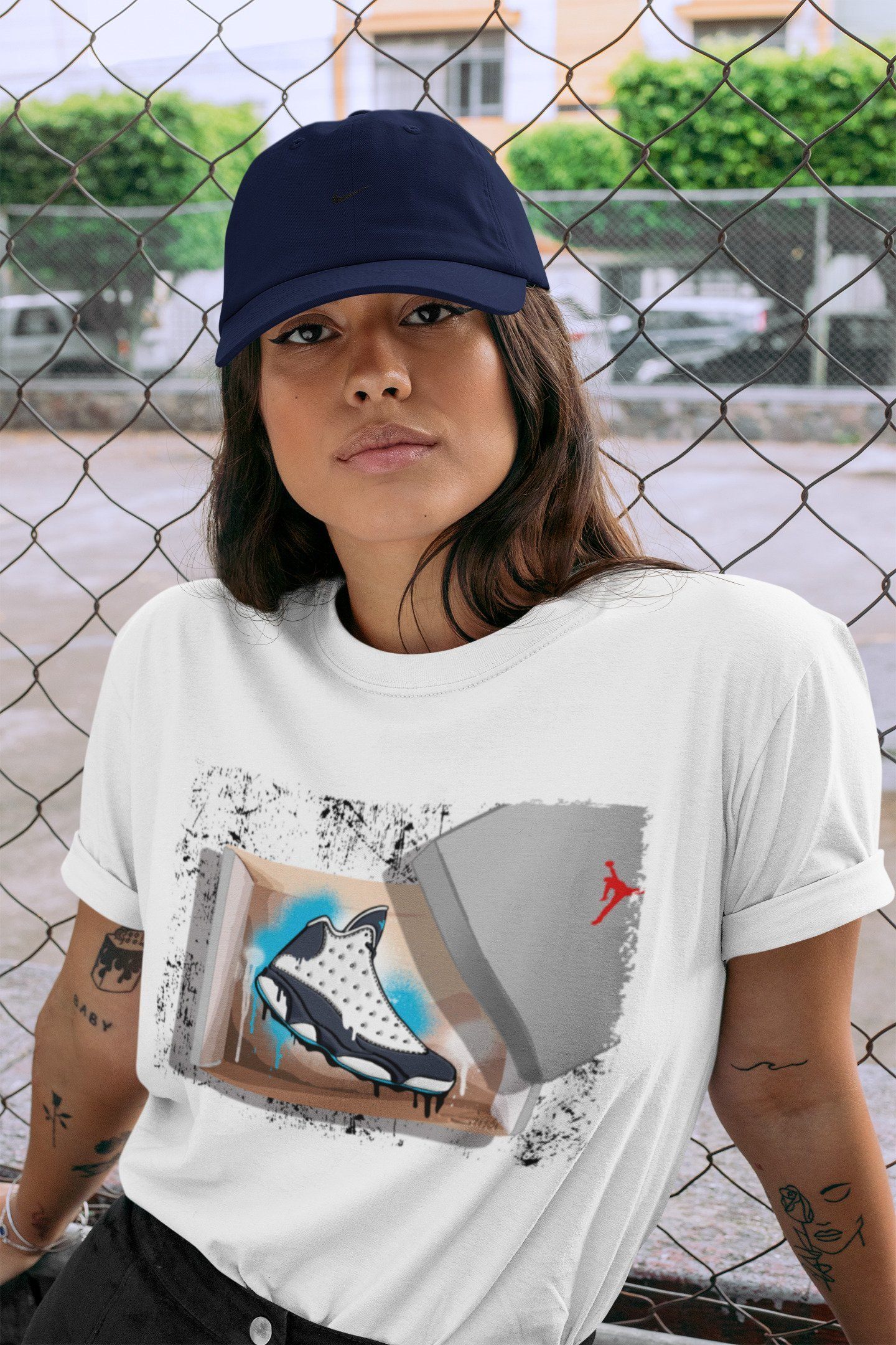 Jordan 13 Obsidian Shirt To Match Jordans New Kicks Sneaker Tees Jordan 13 Obsidian Drip Gear Zone Sneaker Matching Clothing Unisex Shirts