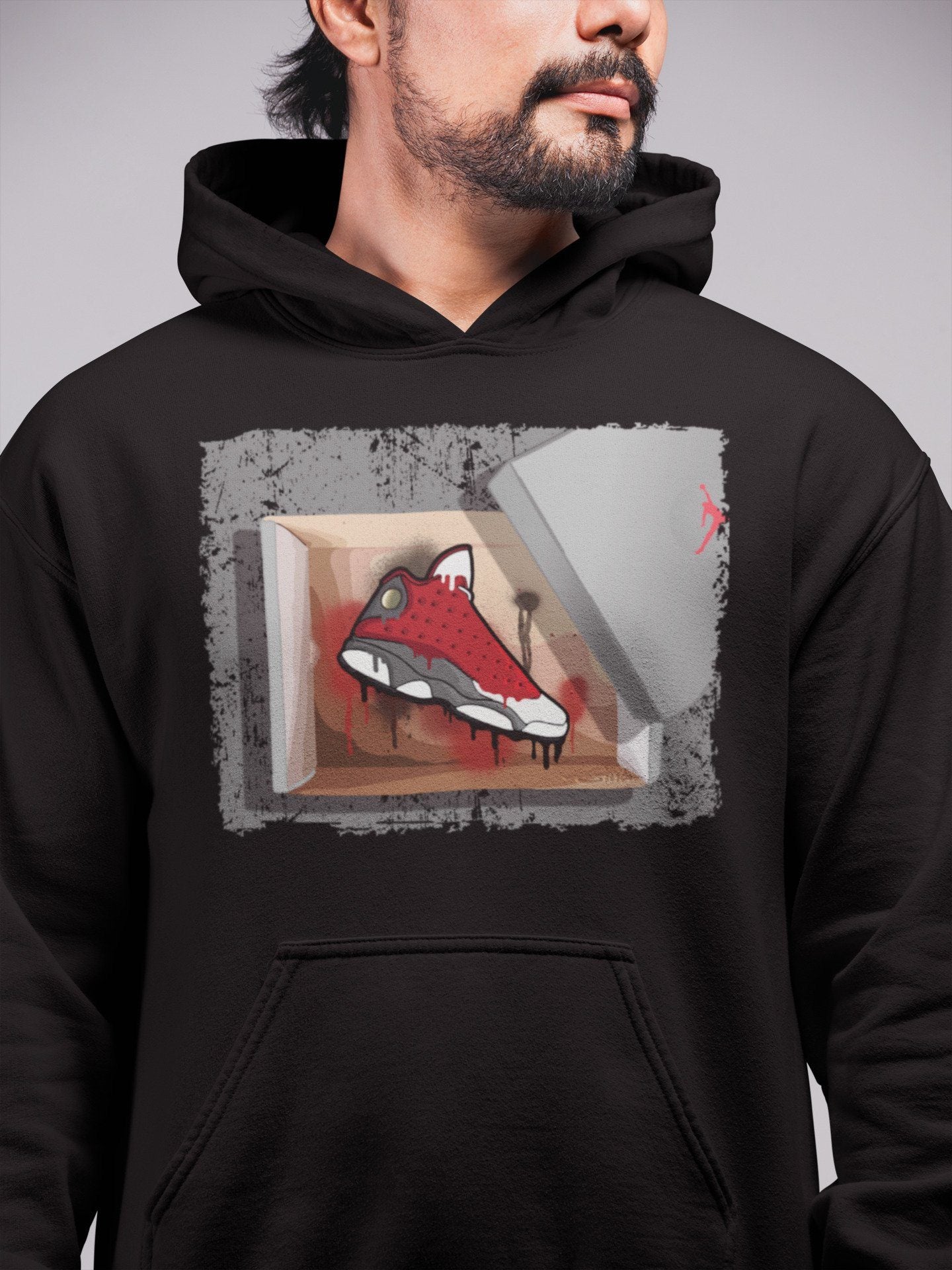 Jordan 13 Red Flint Shirt To Match Jordans New Kicks Sneaker Tees Jordan 13 Red Flint Drip Gear Zone Sneaker Matching Clothing Unisex Shirts
