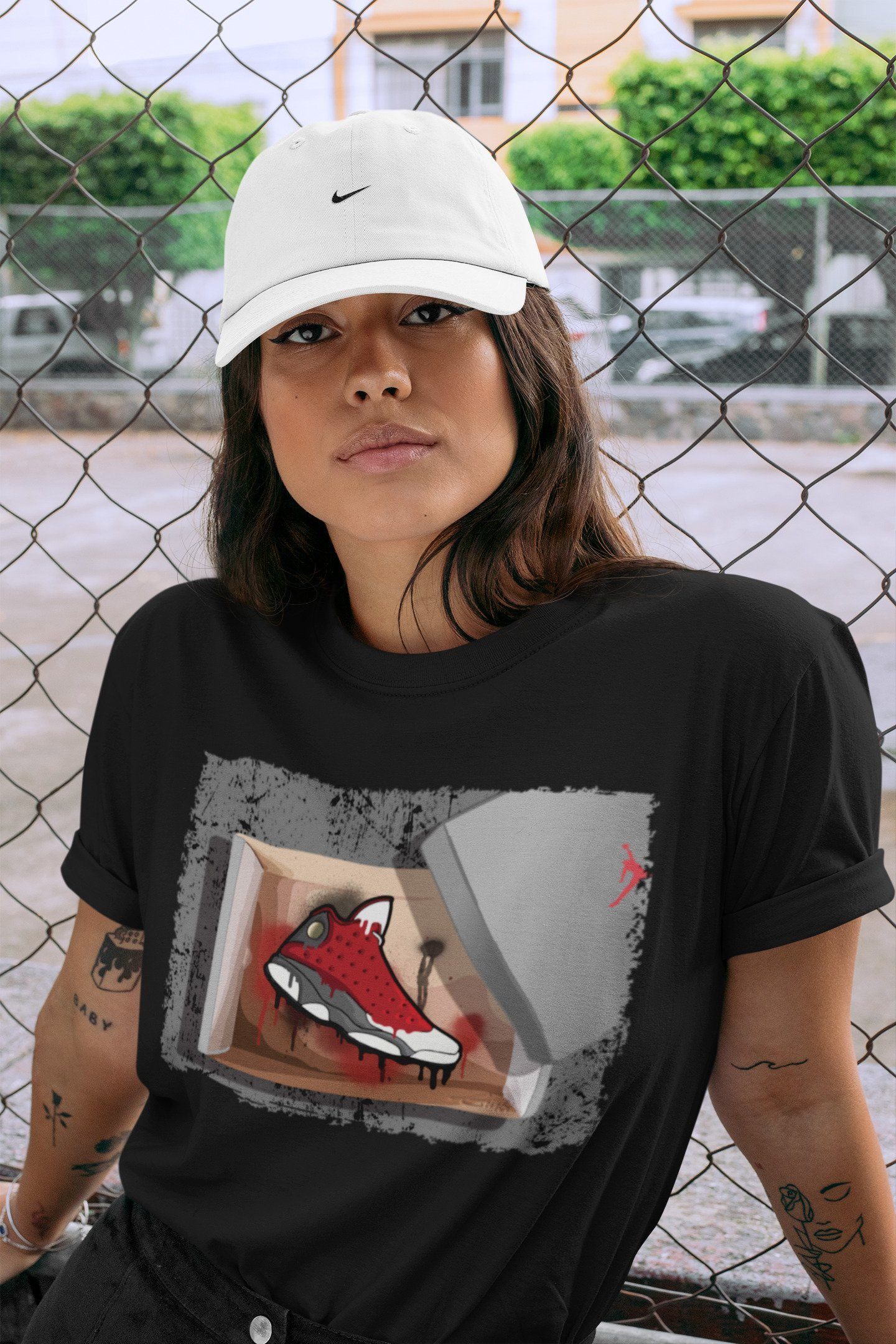 Jordan 13 Red Flint Shirt To Match Jordans New Kicks Sneaker Tees Jordan 13 Red Flint Drip Gear Zone Sneaker Matching Clothing Unisex Shirts
