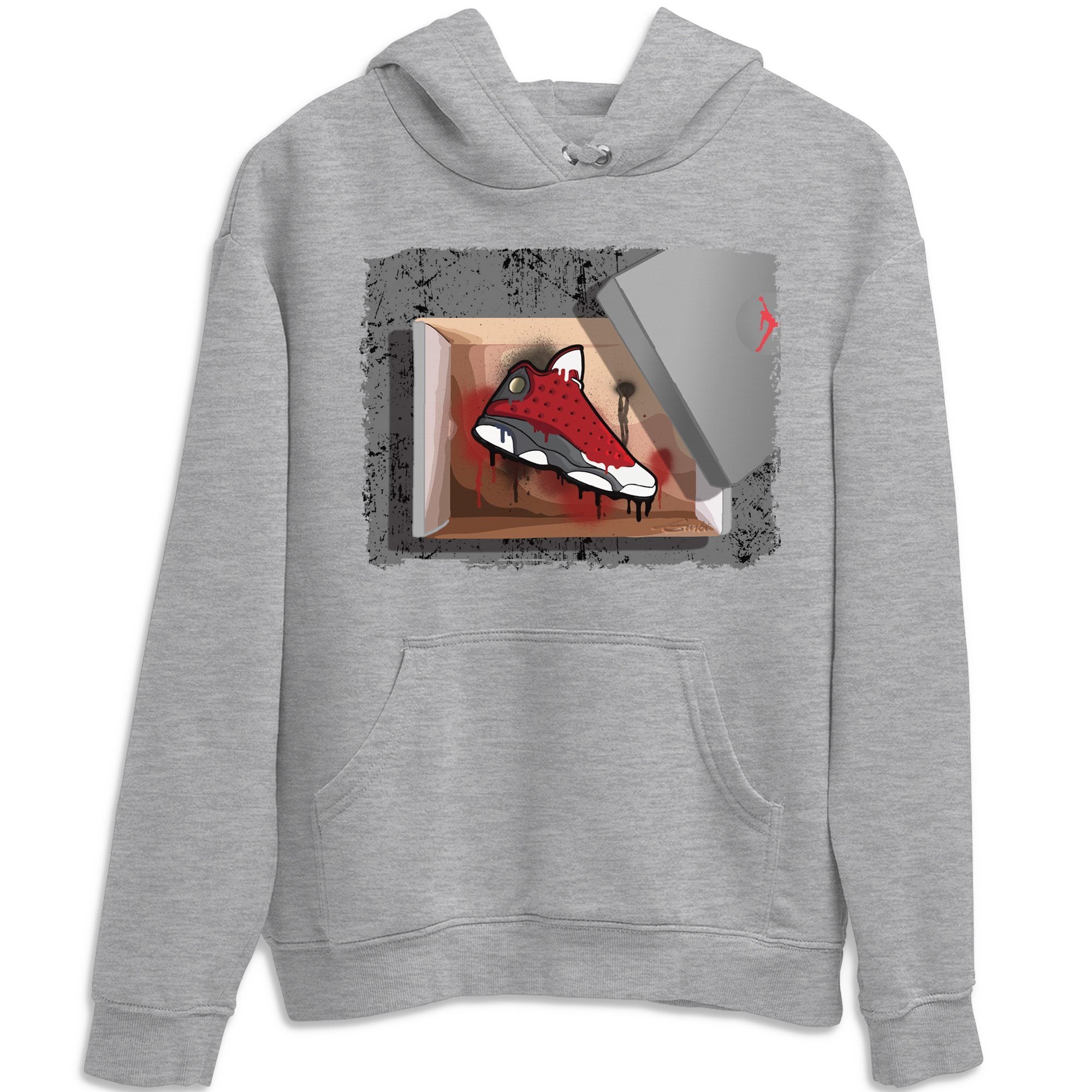 Jordan 13 Red Flint Shirt To Match Jordans New Kicks Sneaker Tees Jordan 13 Red Flint Drip Gear Zone Sneaker Matching Clothing Unisex Shirts