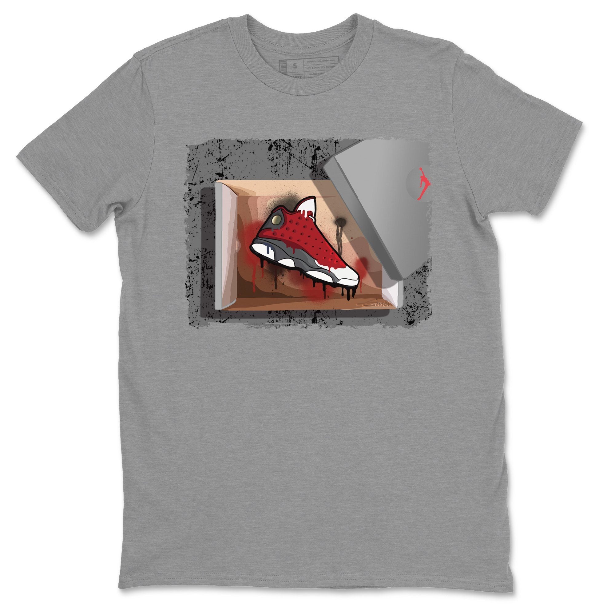Jordan 13 Red Flint Shirt To Match Jordans New Kicks Sneaker Tees Jordan 13 Red Flint Drip Gear Zone Sneaker Matching Clothing Unisex Shirts