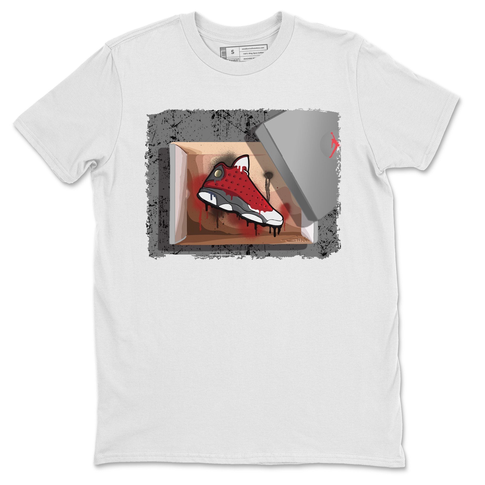 Jordan 13 Red Flint Shirt To Match Jordans New Kicks Sneaker Tees Jordan 13 Red Flint Drip Gear Zone Sneaker Matching Clothing Unisex Shirts