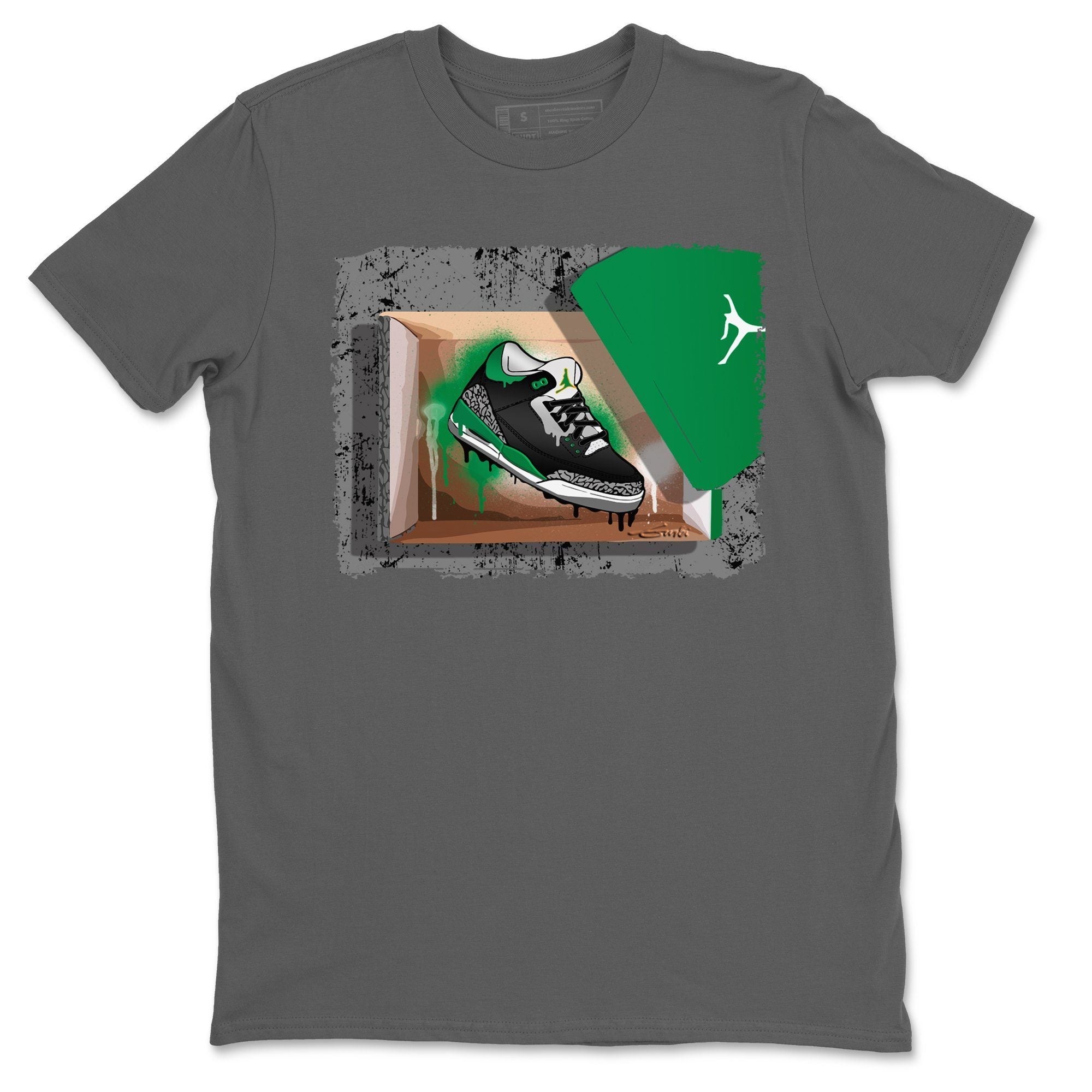 Jordan 3 Pine Green Shirt To Match Jordans New Kicks Sneaker Tees Jordan 3 Pine Green Drip Gear Zone Sneaker Matching Clothing Unisex Shirts