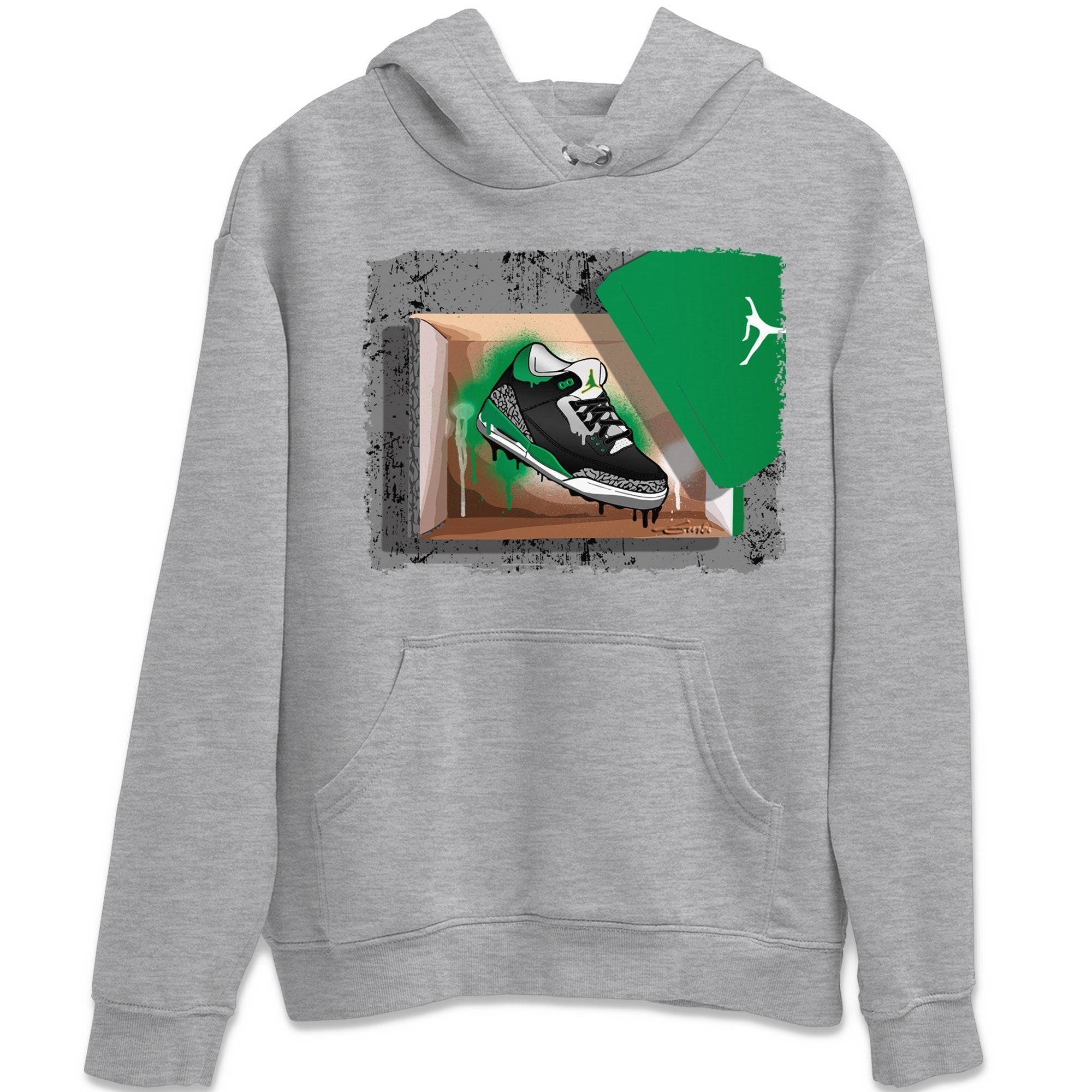 Jordan 3 Pine Green Shirt To Match Jordans New Kicks Sneaker Tees Jordan 3 Pine Green Drip Gear Zone Sneaker Matching Clothing Unisex Shirts