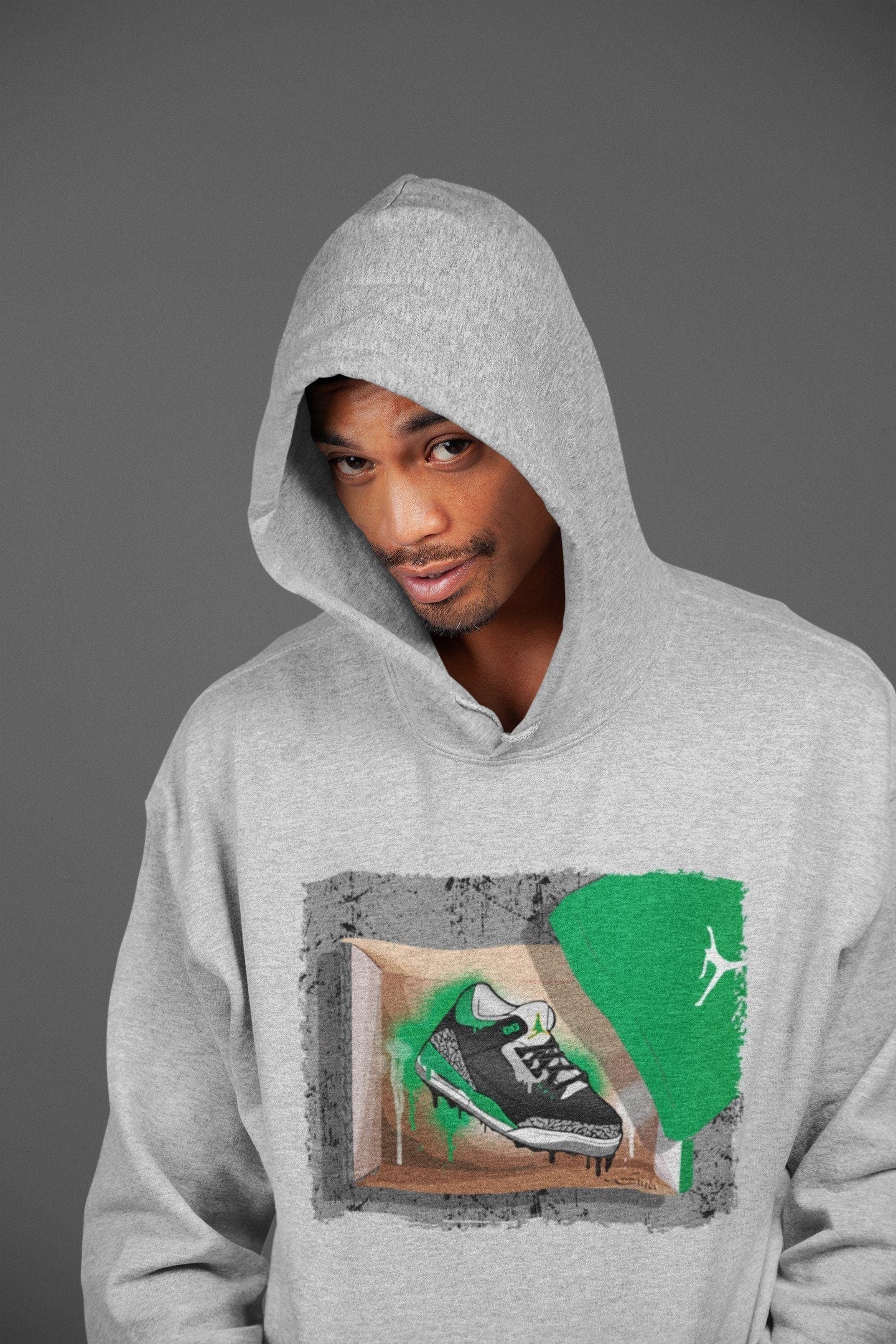 Jordan 3 Pine Green Shirt To Match Jordans New Kicks Sneaker Tees Jordan 3 Pine Green Drip Gear Zone Sneaker Matching Clothing Unisex Shirts