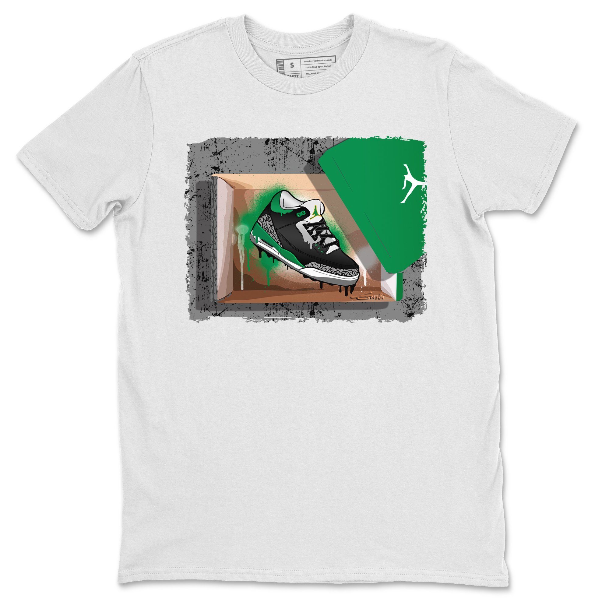 Jordan 3 Pine Green Shirt To Match Jordans New Kicks Sneaker Tees Jordan 3 Pine Green Drip Gear Zone Sneaker Matching Clothing Unisex Shirts