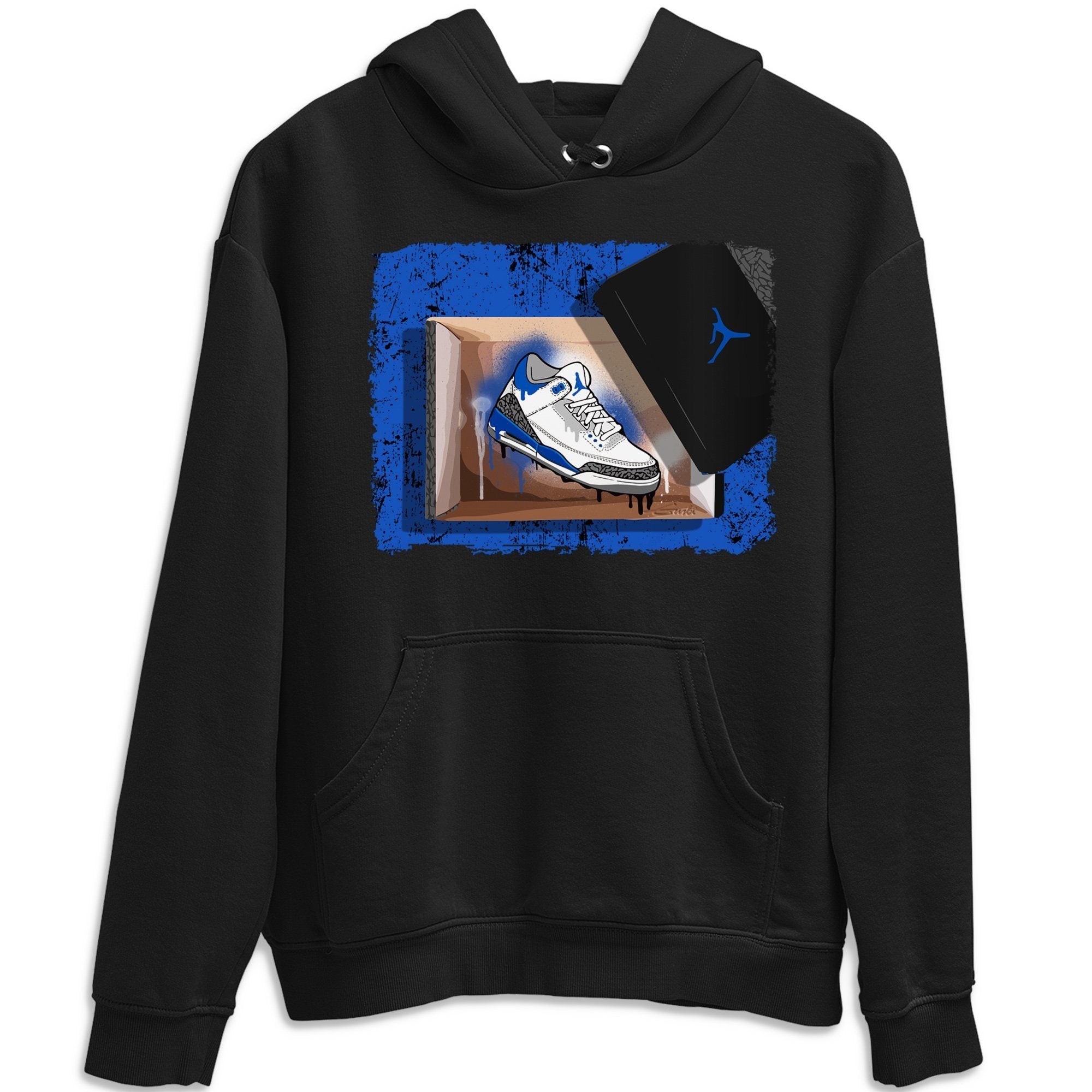 Jordan 3 Racer Blue Shirt To Match Jordans New Kicks Sneaker Tees Jordan 3 Racer Blue Drip Gear Zone Sneaker Matching Clothing Unisex Shirts