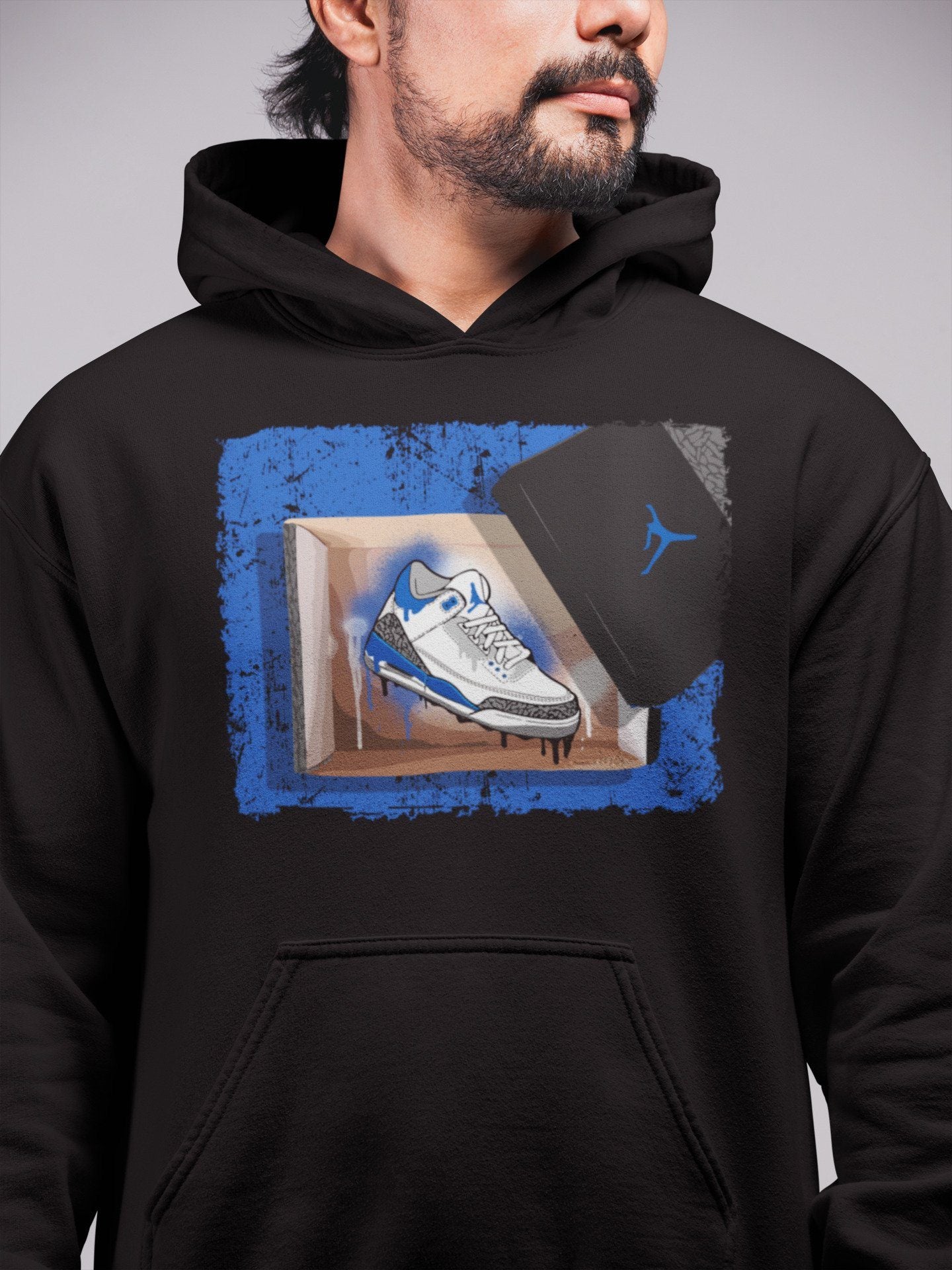 Jordan 3 Racer Blue Shirt To Match Jordans New Kicks Sneaker Tees Jordan 3 Racer Blue Drip Gear Zone Sneaker Matching Clothing Unisex Shirts