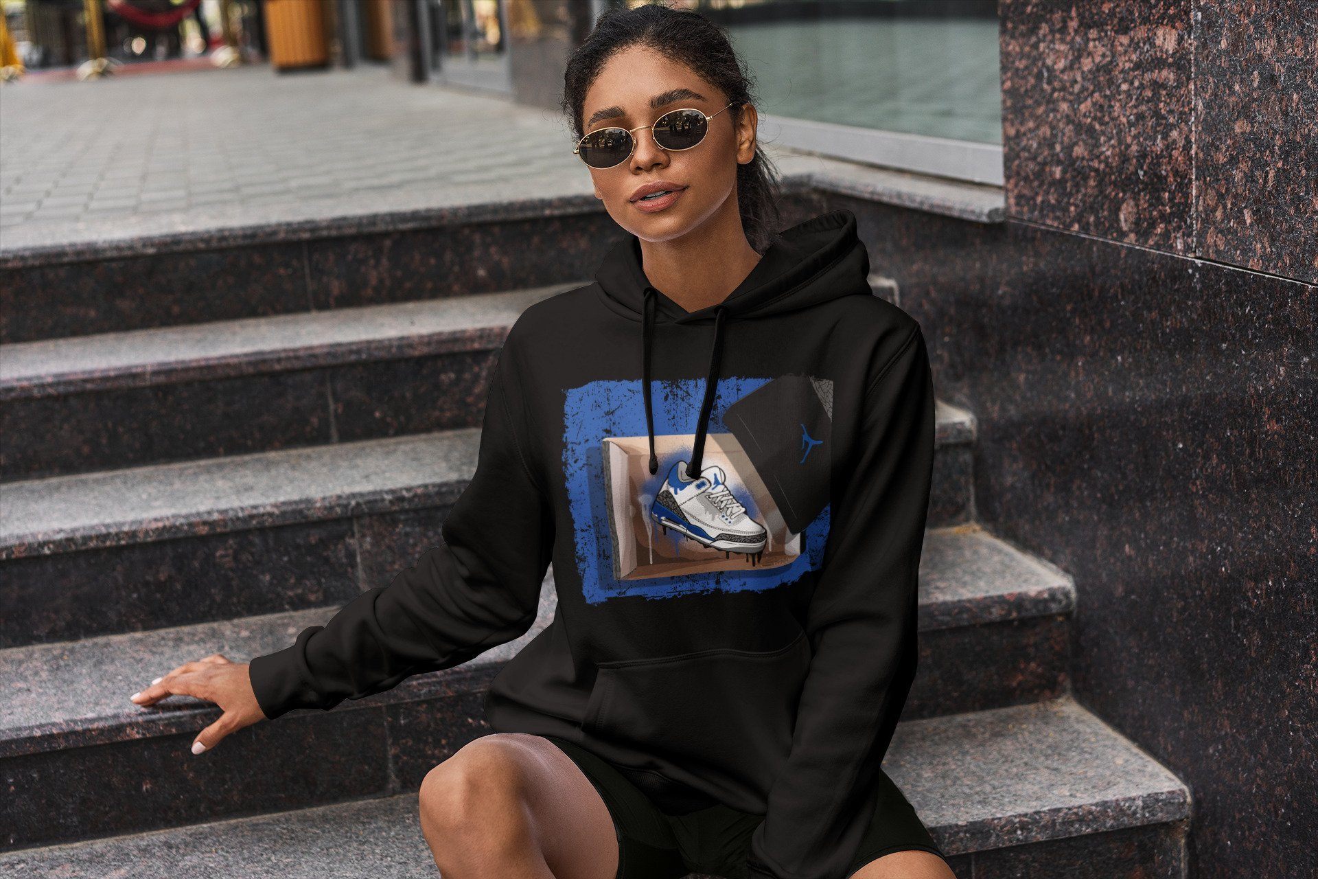 Jordan 3 Racer Blue Shirt To Match Jordans New Kicks Sneaker Tees Jordan 3 Racer Blue Drip Gear Zone Sneaker Matching Clothing Unisex Shirts