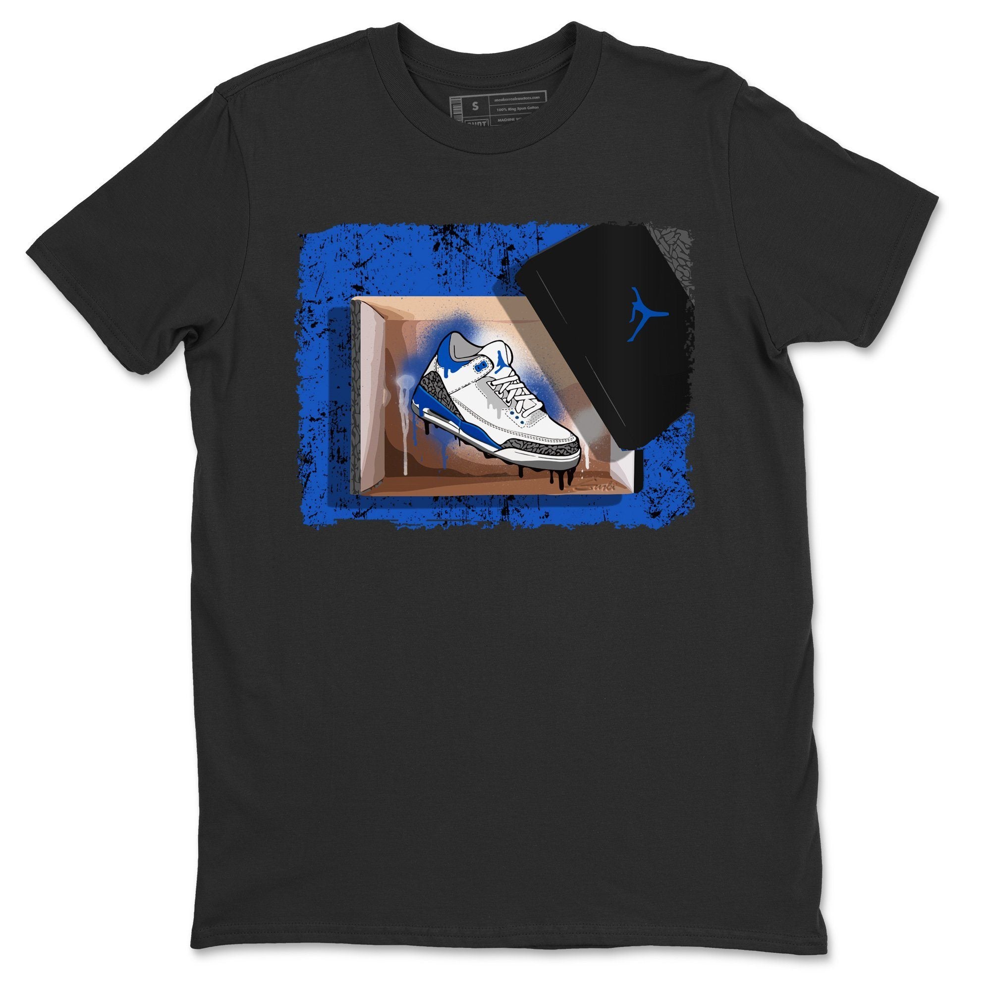Jordan 3 Racer Blue Shirt To Match Jordans New Kicks Sneaker Tees Jordan 3 Racer Blue Drip Gear Zone Sneaker Matching Clothing Unisex Shirts