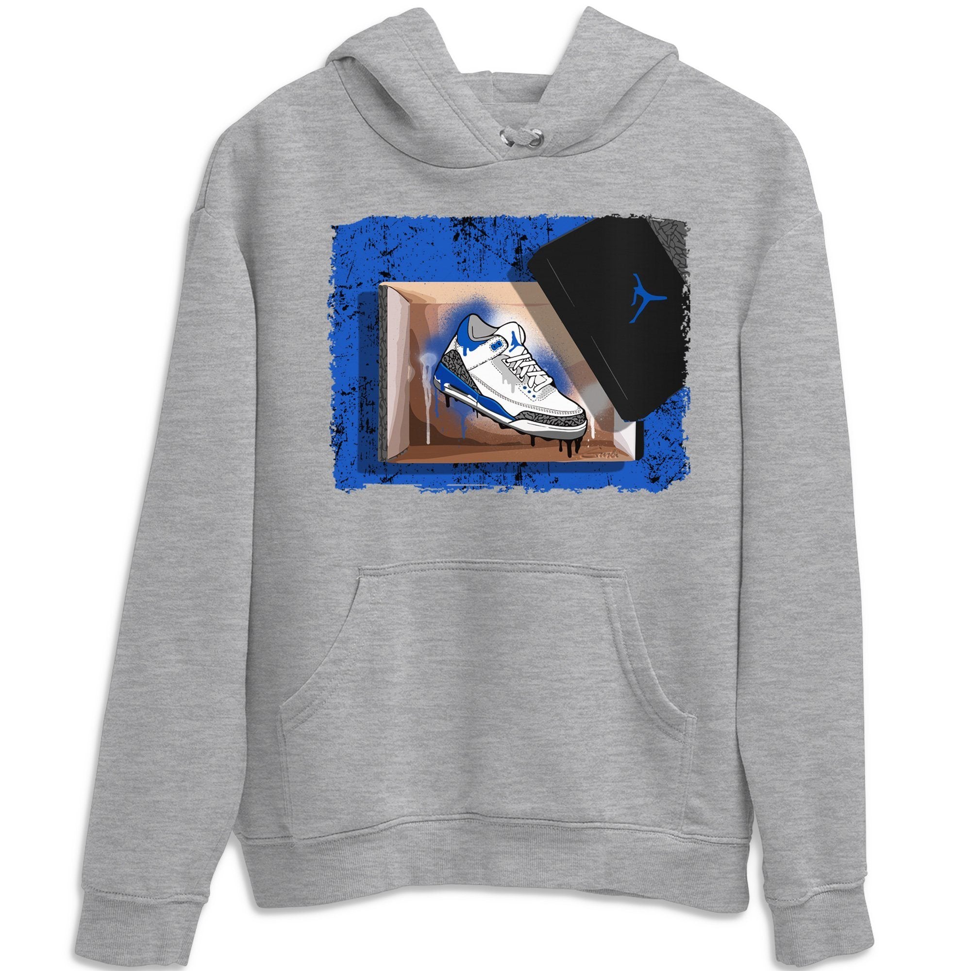 Jordan 3 Racer Blue Shirt To Match Jordans New Kicks Sneaker Tees Jordan 3 Racer Blue Drip Gear Zone Sneaker Matching Clothing Unisex Shirts