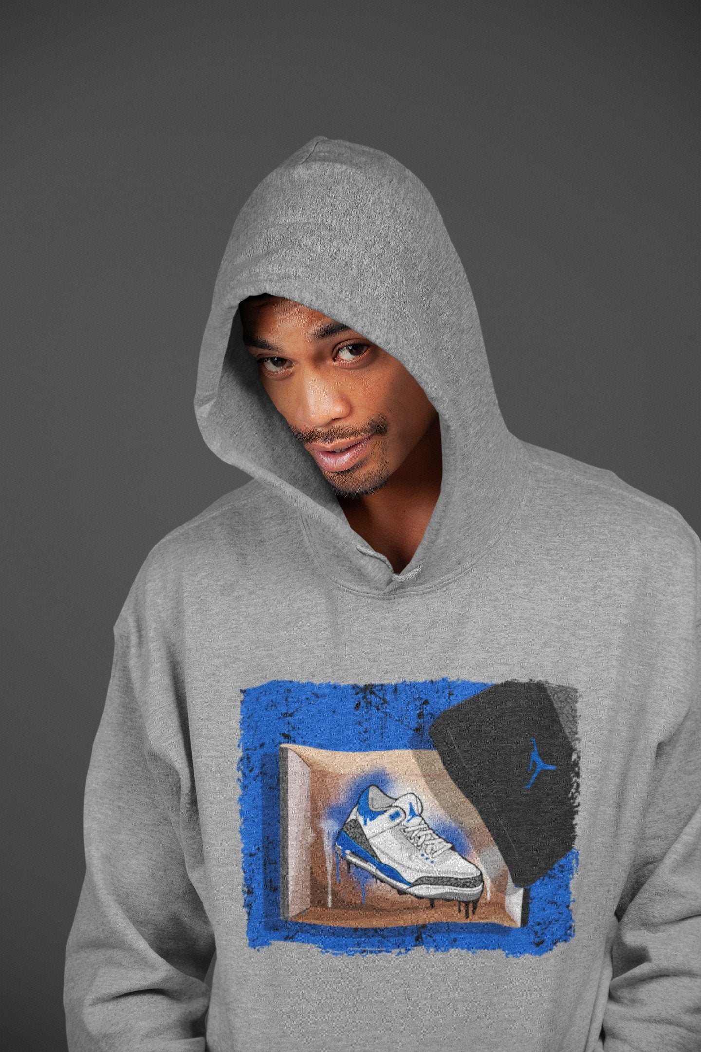 Jordan 3 Racer Blue Shirt To Match Jordans New Kicks Sneaker Tees Jordan 3 Racer Blue Drip Gear Zone Sneaker Matching Clothing Unisex Shirts