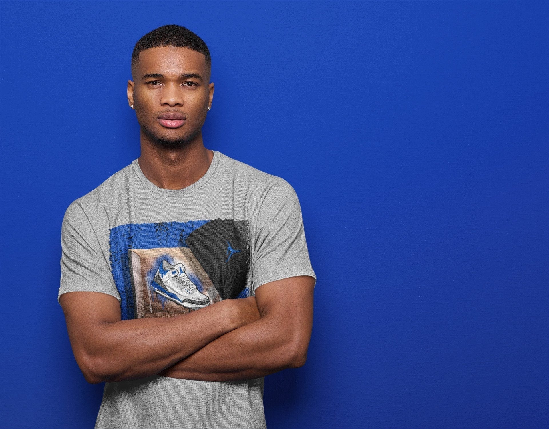 Jordan 3 Racer Blue Shirt To Match Jordans New Kicks Sneaker Tees Jordan 3 Racer Blue Drip Gear Zone Sneaker Matching Clothing Unisex Shirts