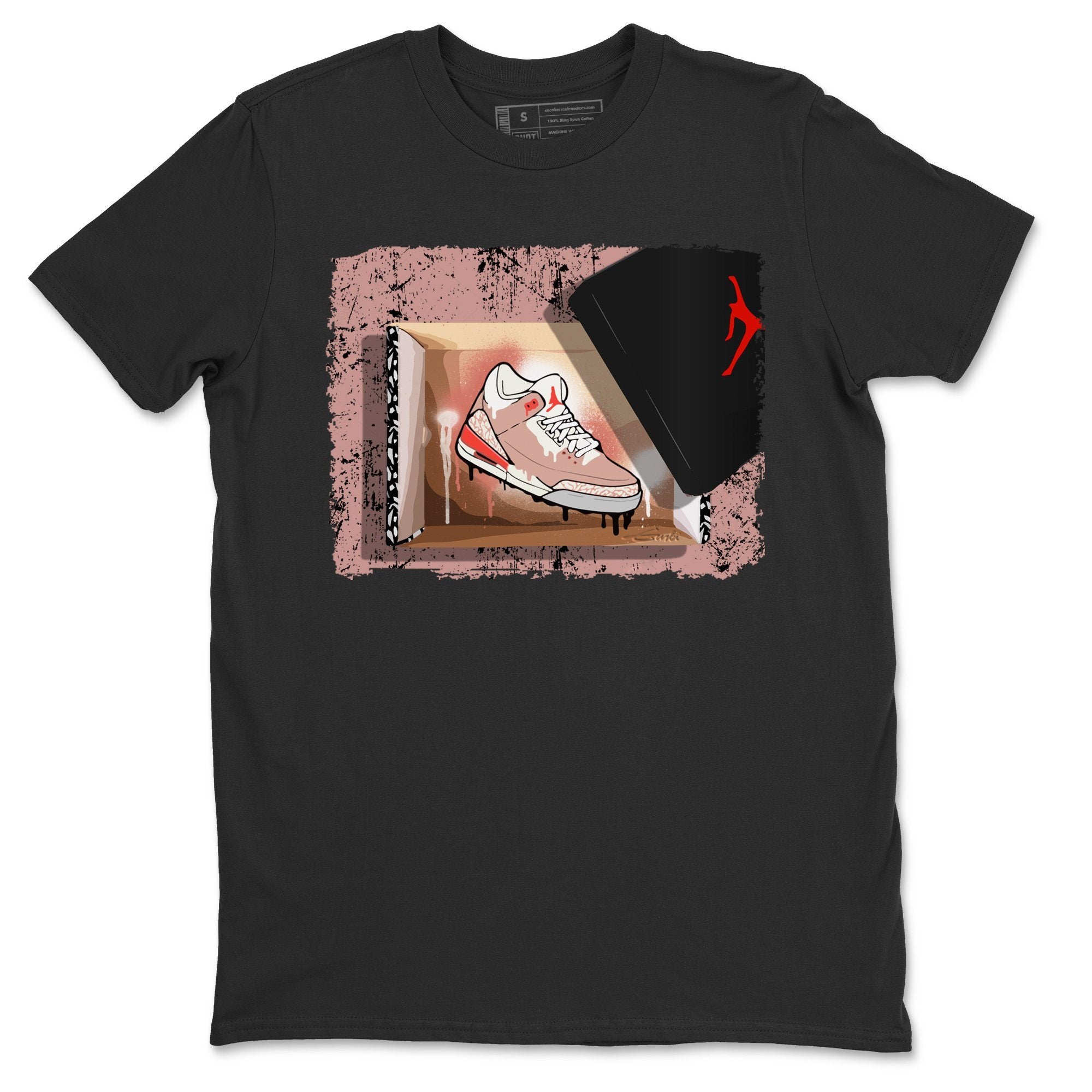 Jordan 3 Rust Pink Shirt To Match Jordans New Kicks Sneaker Tees Jordan 3 Rust Pink Drip Gear Zone Sneaker Matching Clothing Unisex Shirts
