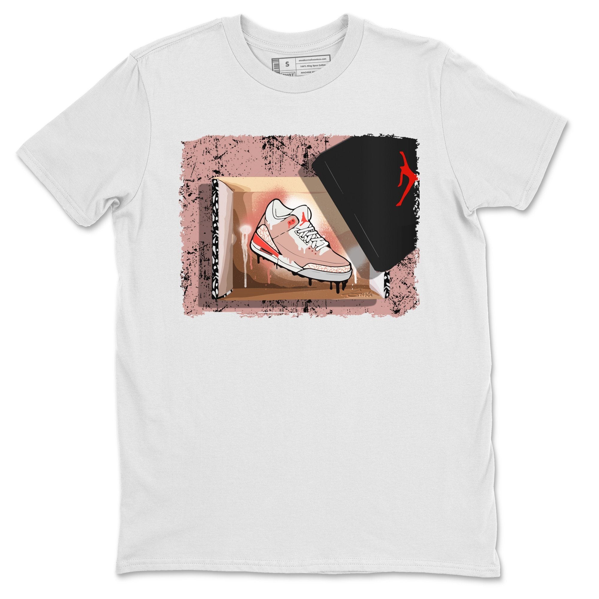 Jordan 3 Rust Pink Shirt To Match Jordans New Kicks Sneaker Tees Jordan 3 Rust Pink Drip Gear Zone Sneaker Matching Clothing Unisex Shirts
