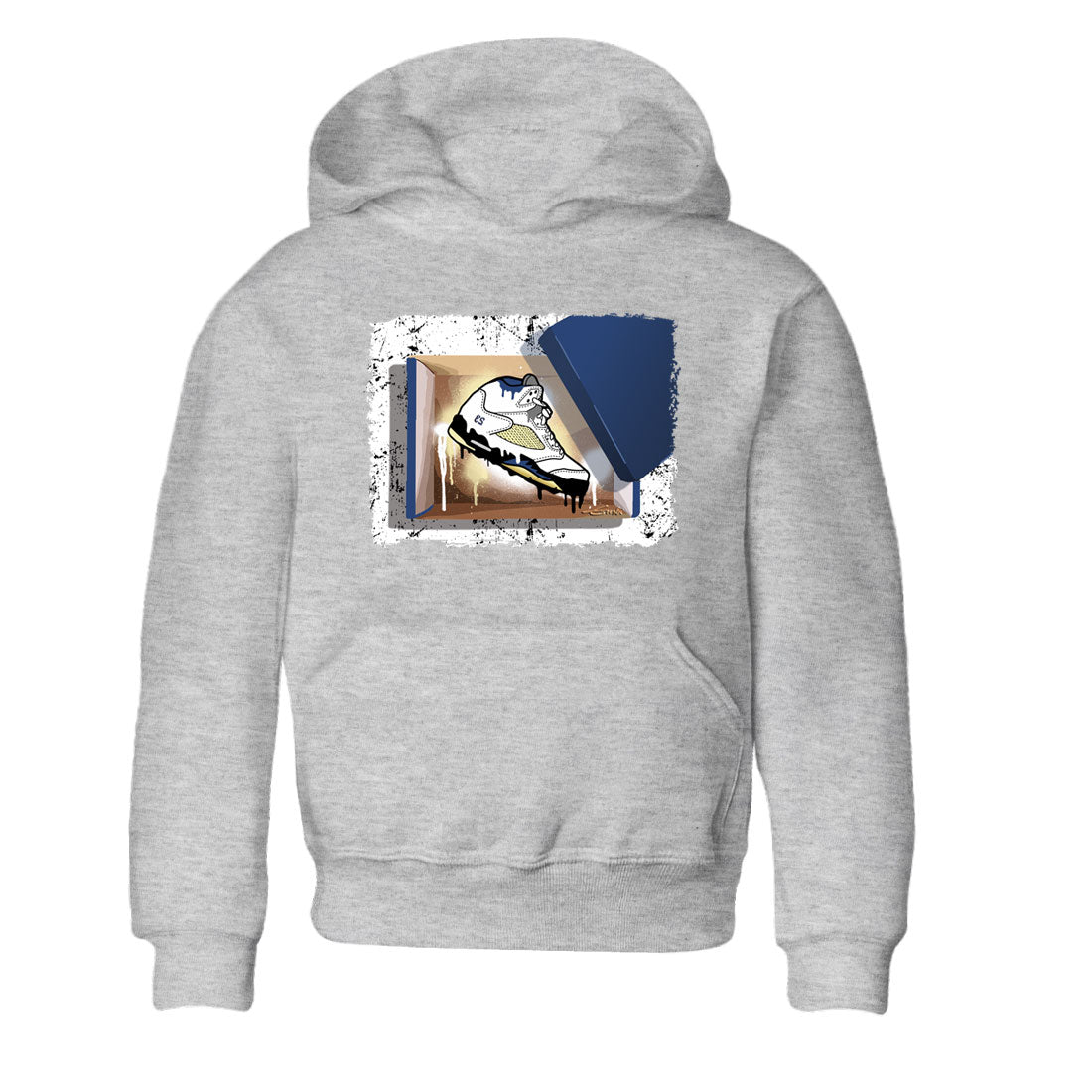Air Jordan 5 A Ma Maniere x Dawn shirt to match jordans New Kicks sneaker tees Air Jordan 5 A Ma Maniere x Photon Dust Drip Gear Zone Streetwear Brand Sneaker Matching Shirt Baby Toddler Heather Grey 2 T-Shirt