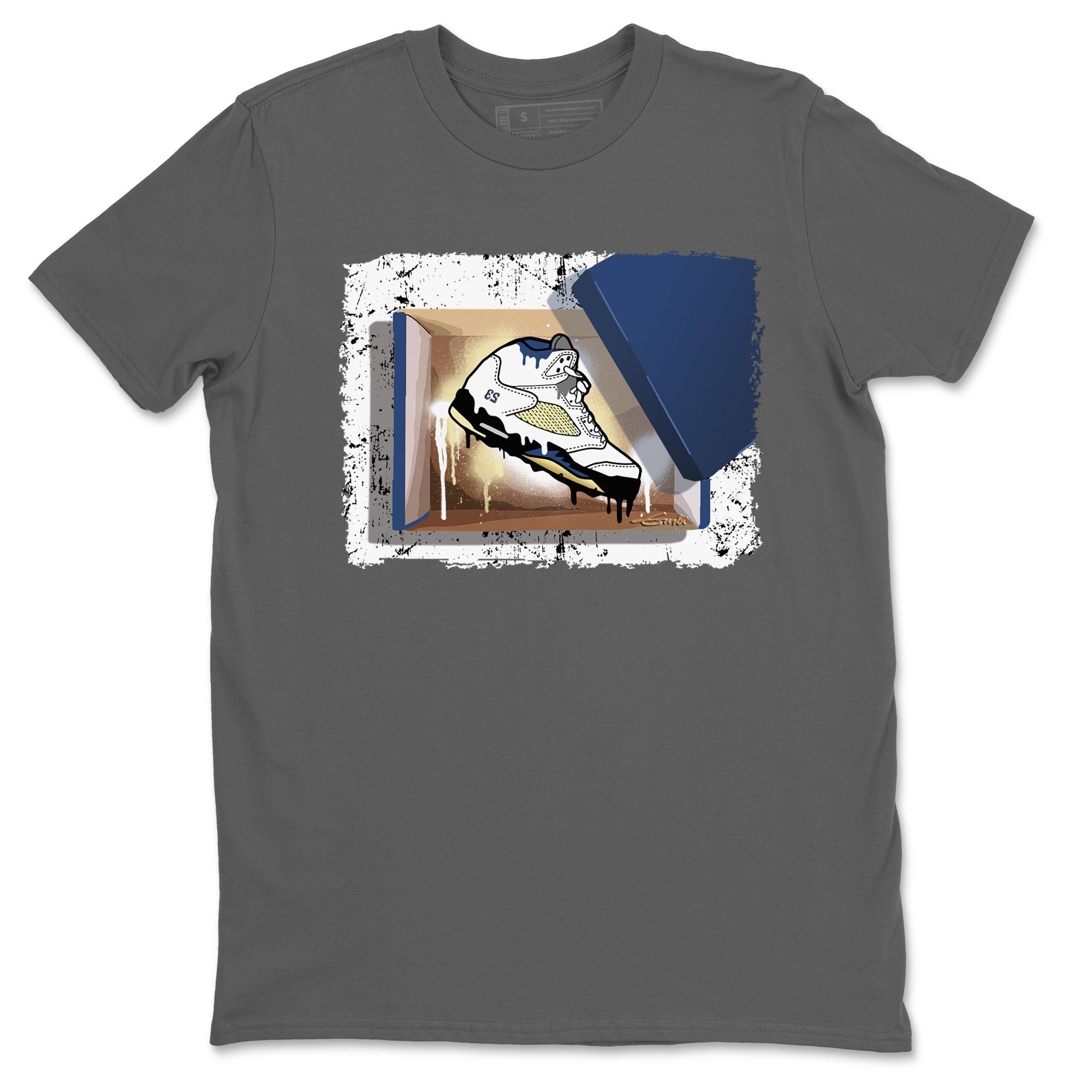 Air Jordan 5 A Ma Maniere x Dawn shirt to match jordans New Kicks sneaker tees Air Jordan 5 A Ma Maniere x Photon Dust Drip Gear Zone Streetwear Brand Sneaker Matching Shirt Unisex Cool Grey 2 T-Shirt