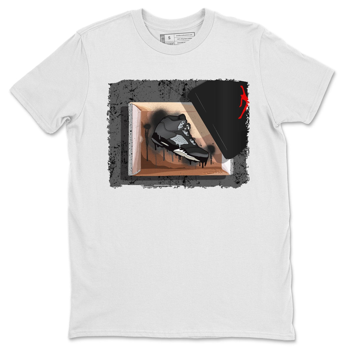 Jordan 5 Anthracite Shirt To Match Jordans New Kicks Sneaker Tees Jordan 5 Anthracite Drip Gear Zone Sneaker Matching Clothing Unisex Shirts